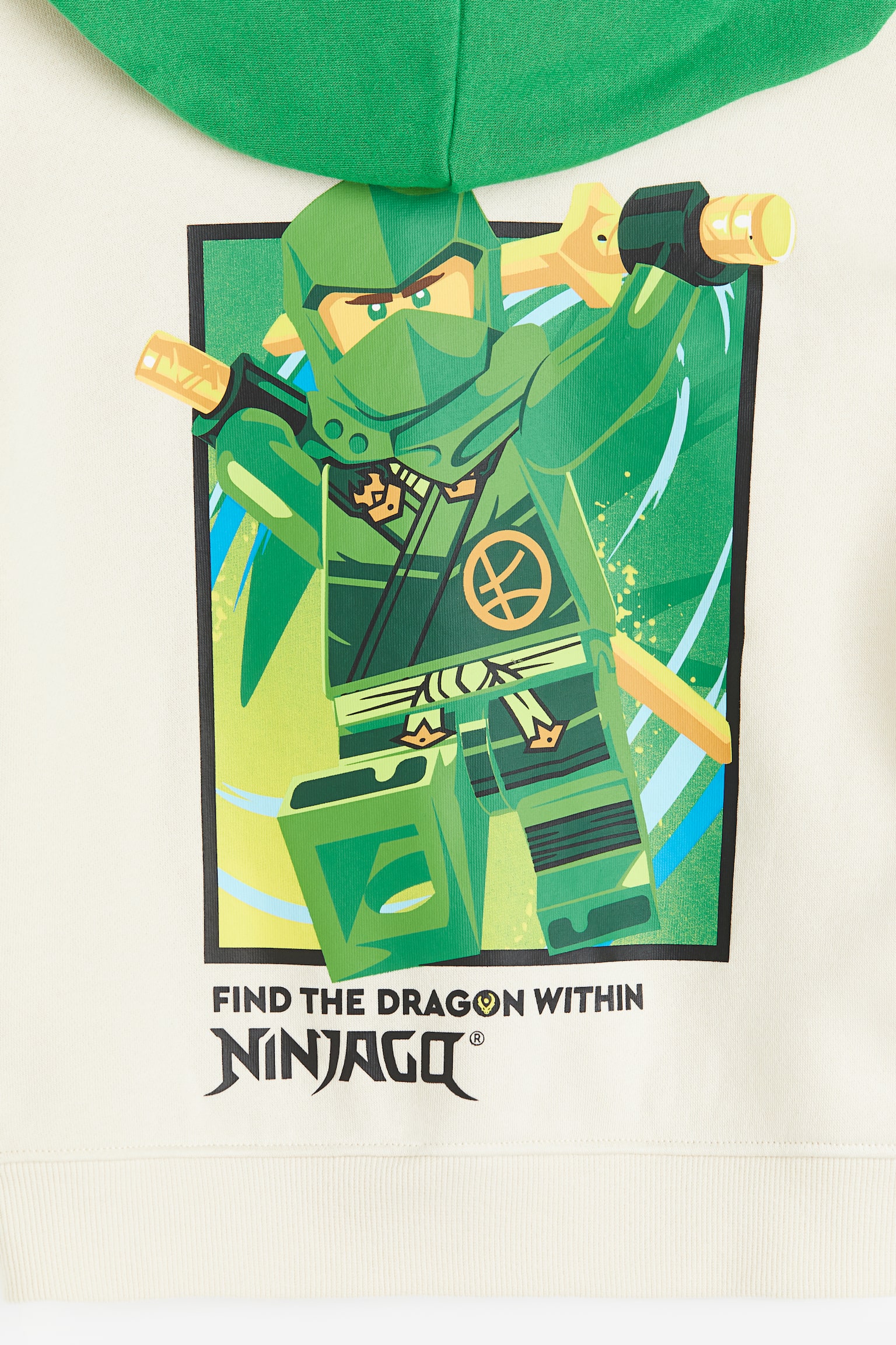 Print Zip Up Hoodie - Bright green/LEGO Ninjago/Dark grey/Marvel Comics - 2