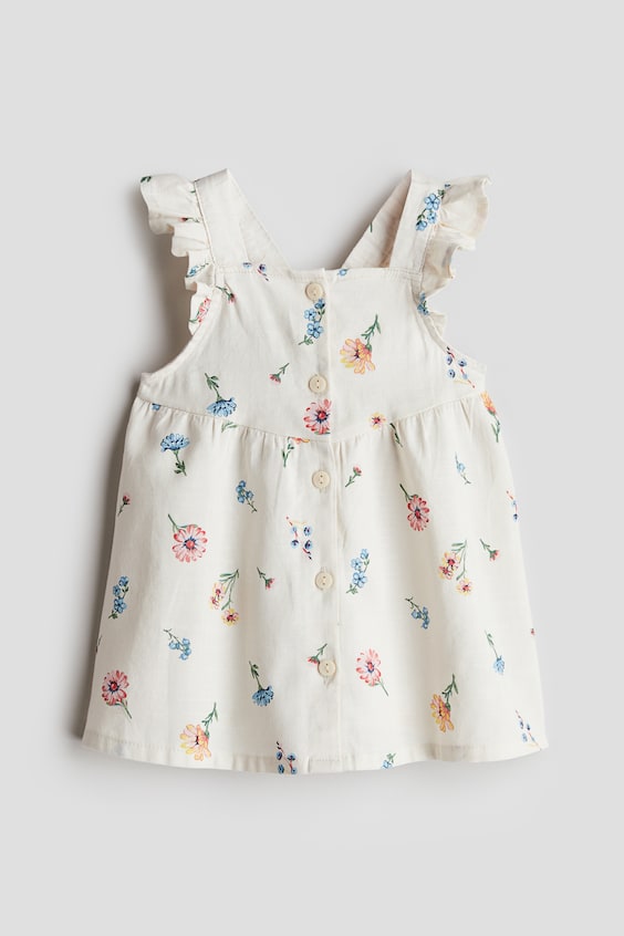 Детские платья H&M Ruffle-trimmed Cotton Dress