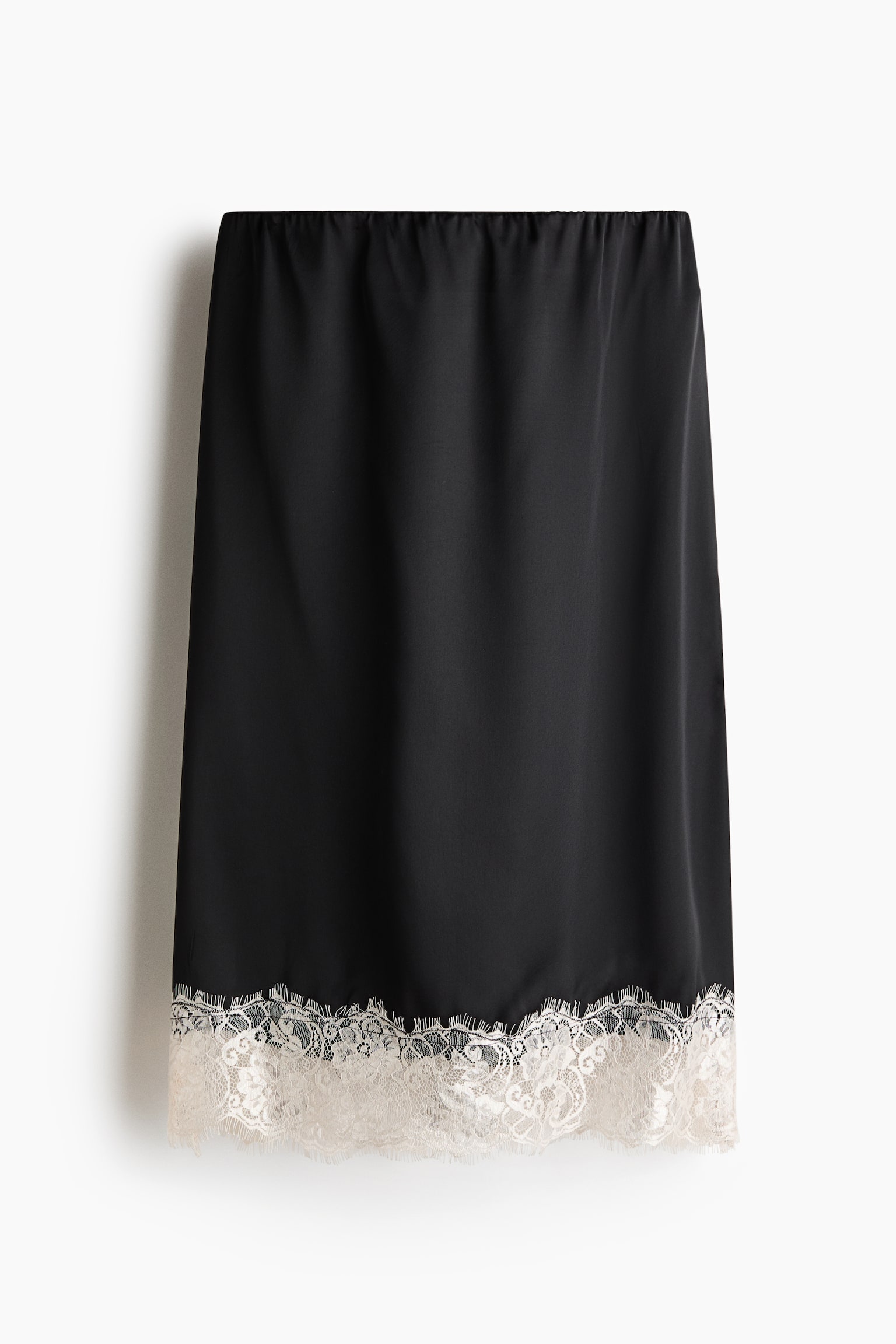 Lace-trimmed skirt - 2