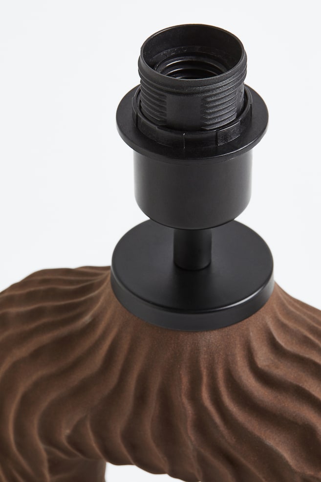 Lampefot i keramikk - Brown - 3