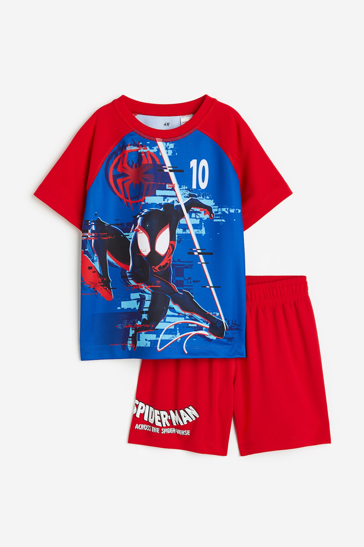 Marvel - Ensemble T-shirt short Imprimé Spiderman - Bleu marine
