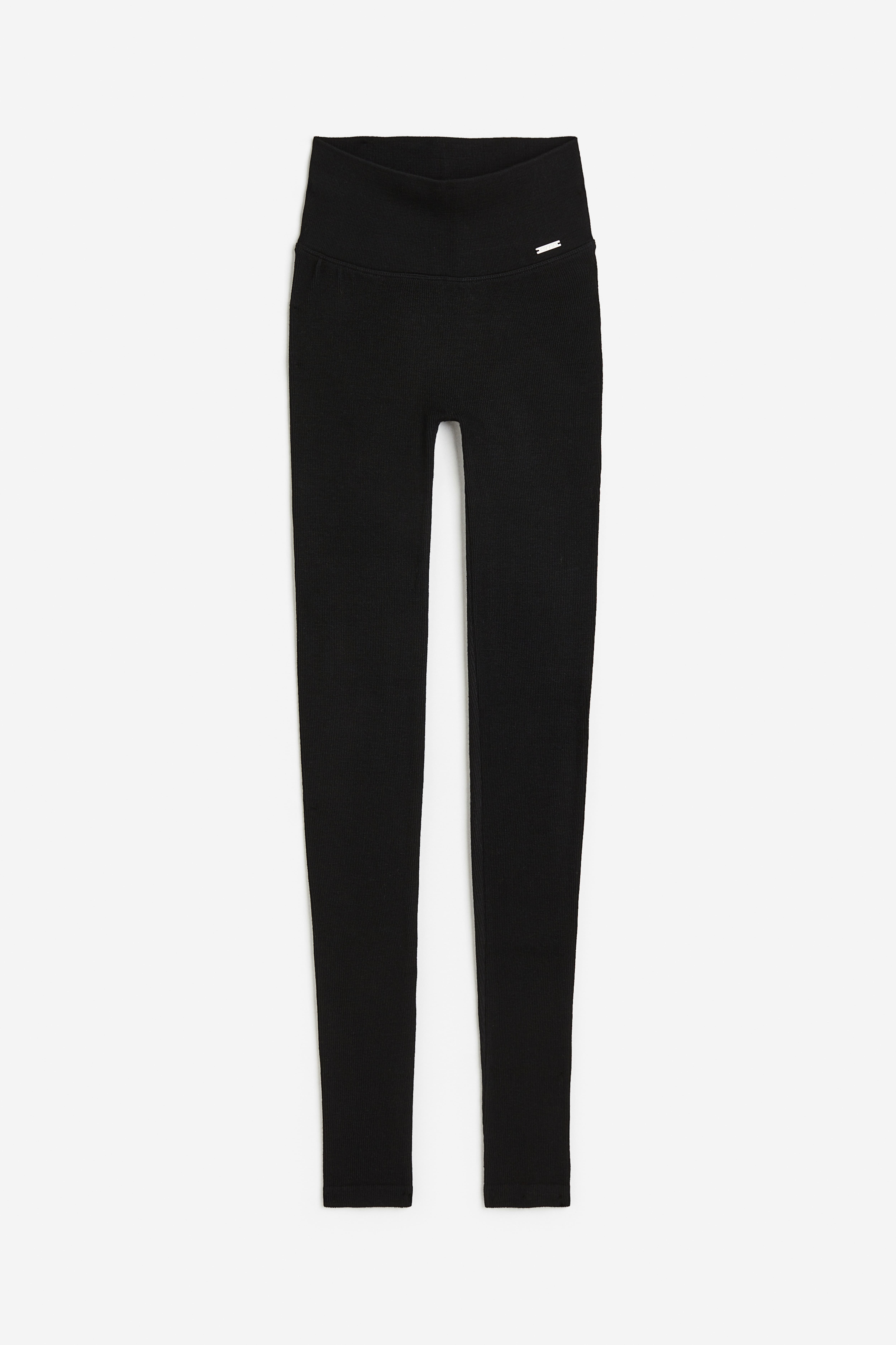 Ribbed Wool Leggings