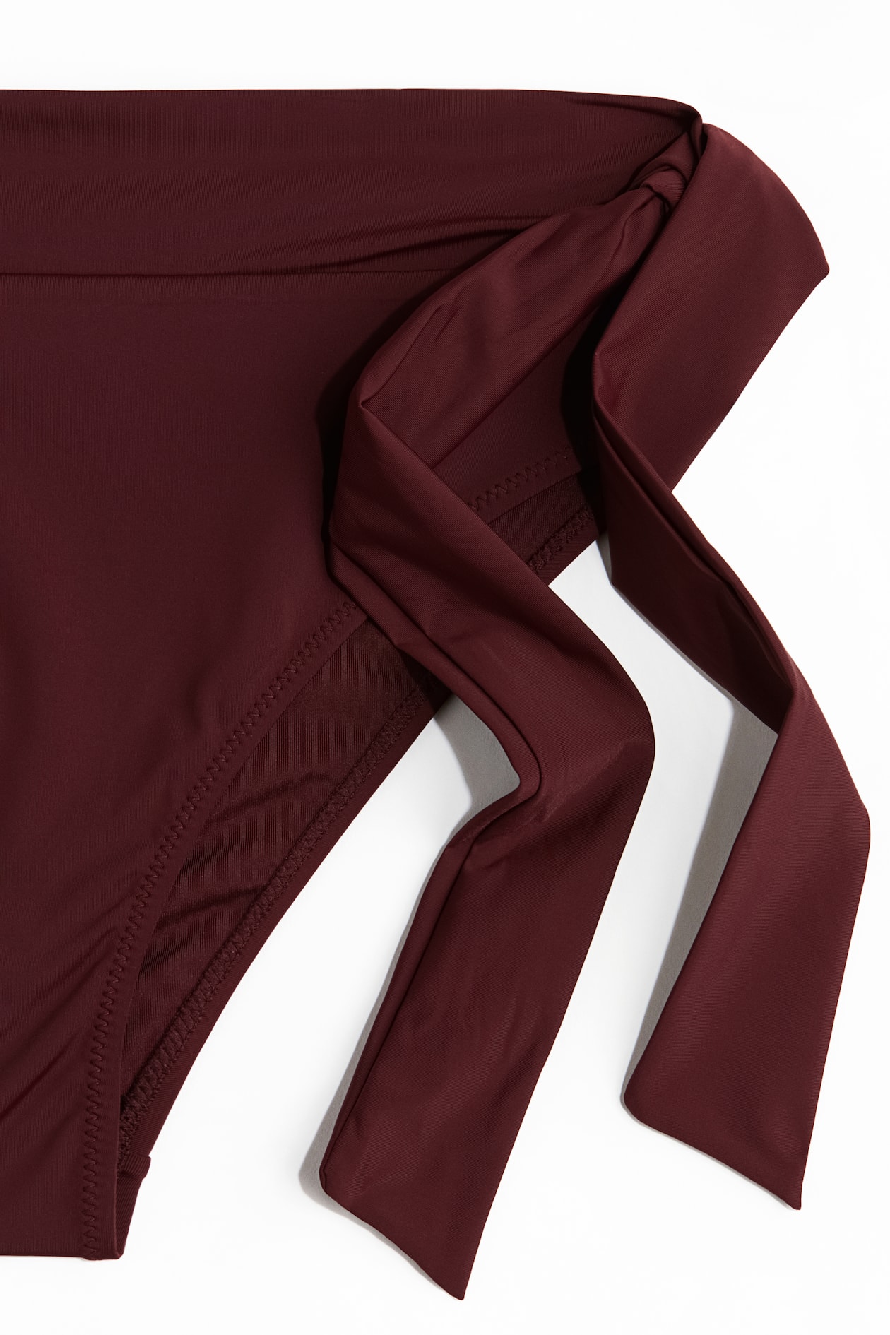 Tie-Detail High Waist Bikini Bottoms - image 2