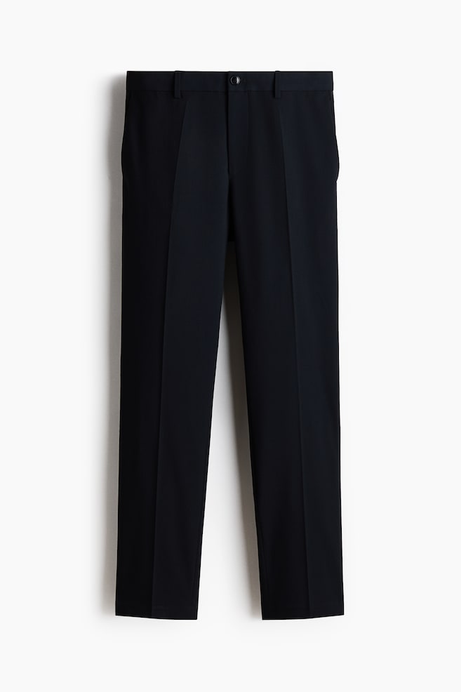 Slim-Fit Tailored Pants - Dark blue/Light taupe/Black/Dark brown/Beige/Dark gray/Dark brown/Navy blue - 1