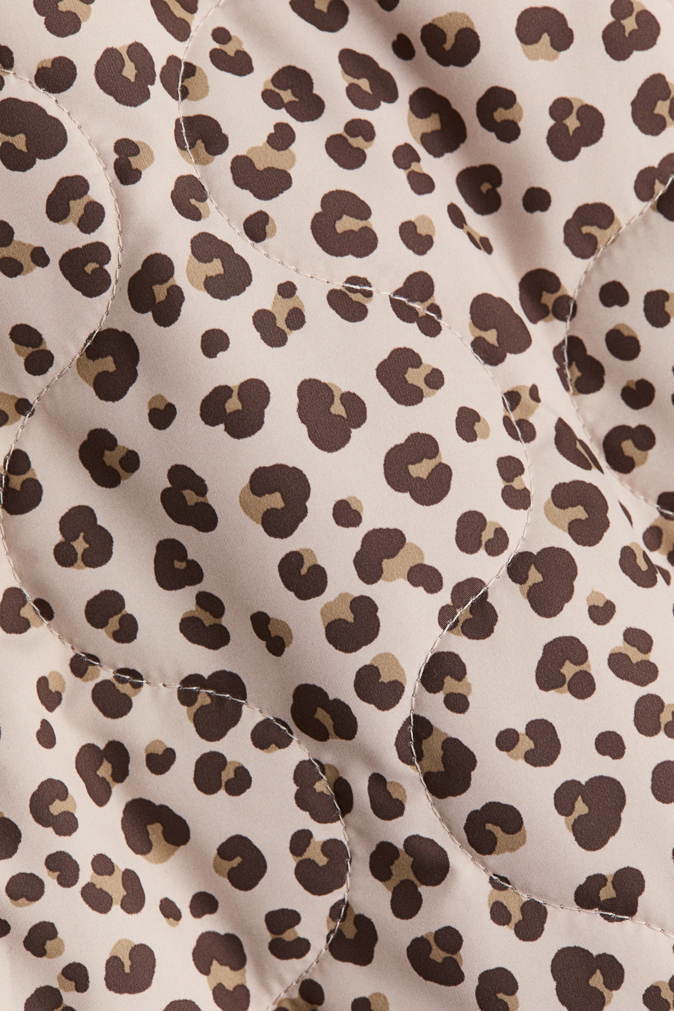 View larger image: Quilted Jacket - Beige/leopard print - Kids | H&M CA 2