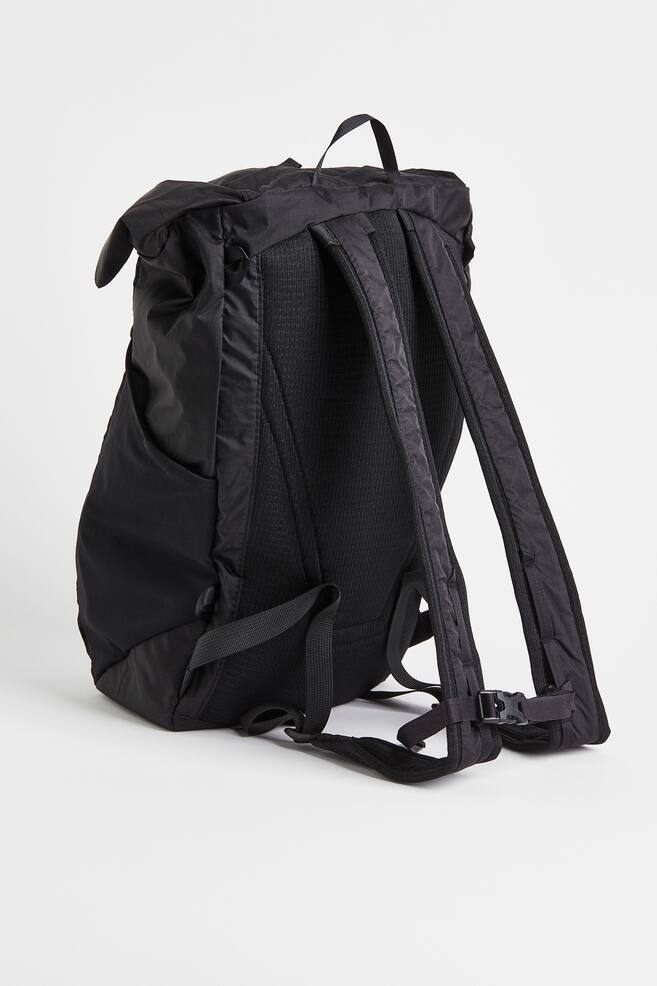 Water-repellent backpack - Black - 5