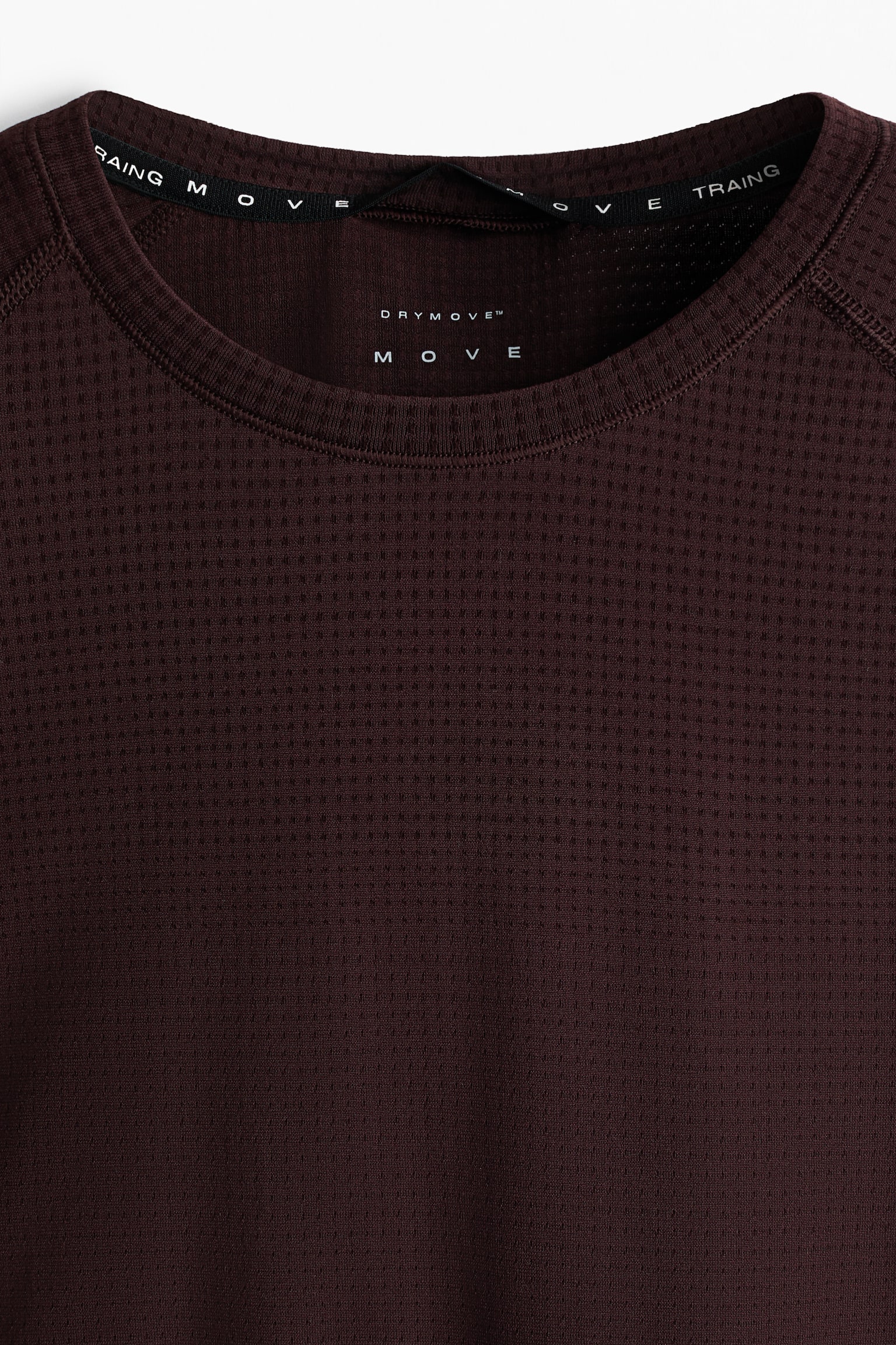 Muscle Fit Sports T-shirt with DryMove™ - Dark brown - 2