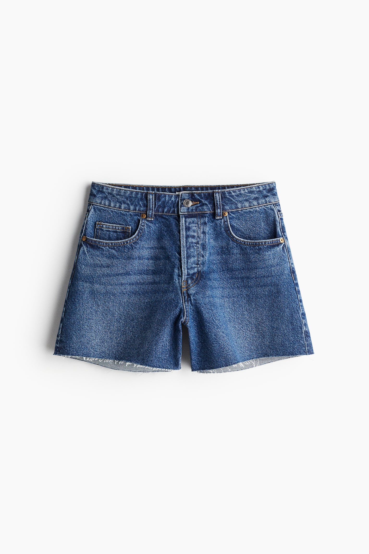 Denim shorts - Dark denim blue/Denim blue/Light denim blue - 2