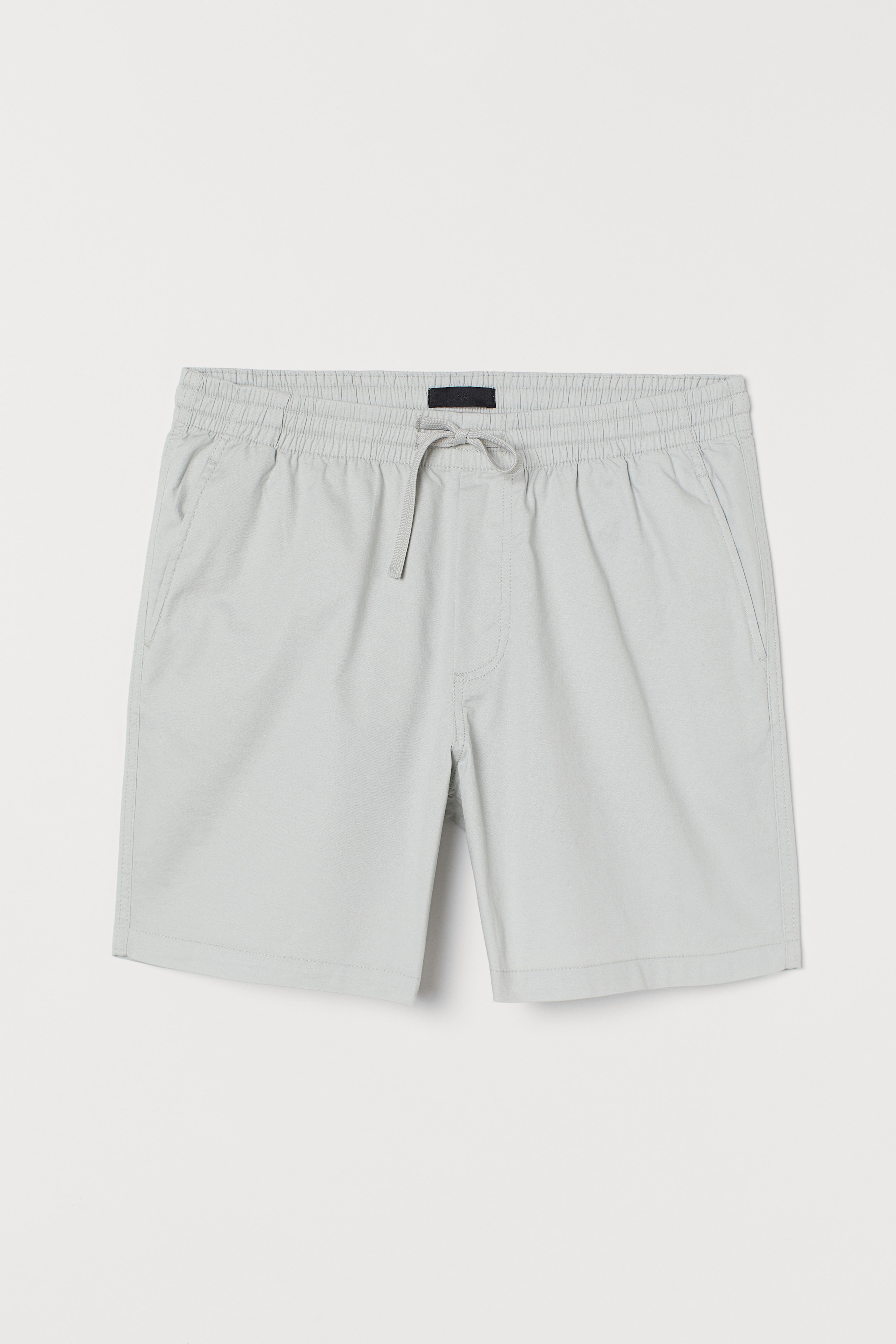 Cotton shorts Relaxed fit Light grey Men H M IE