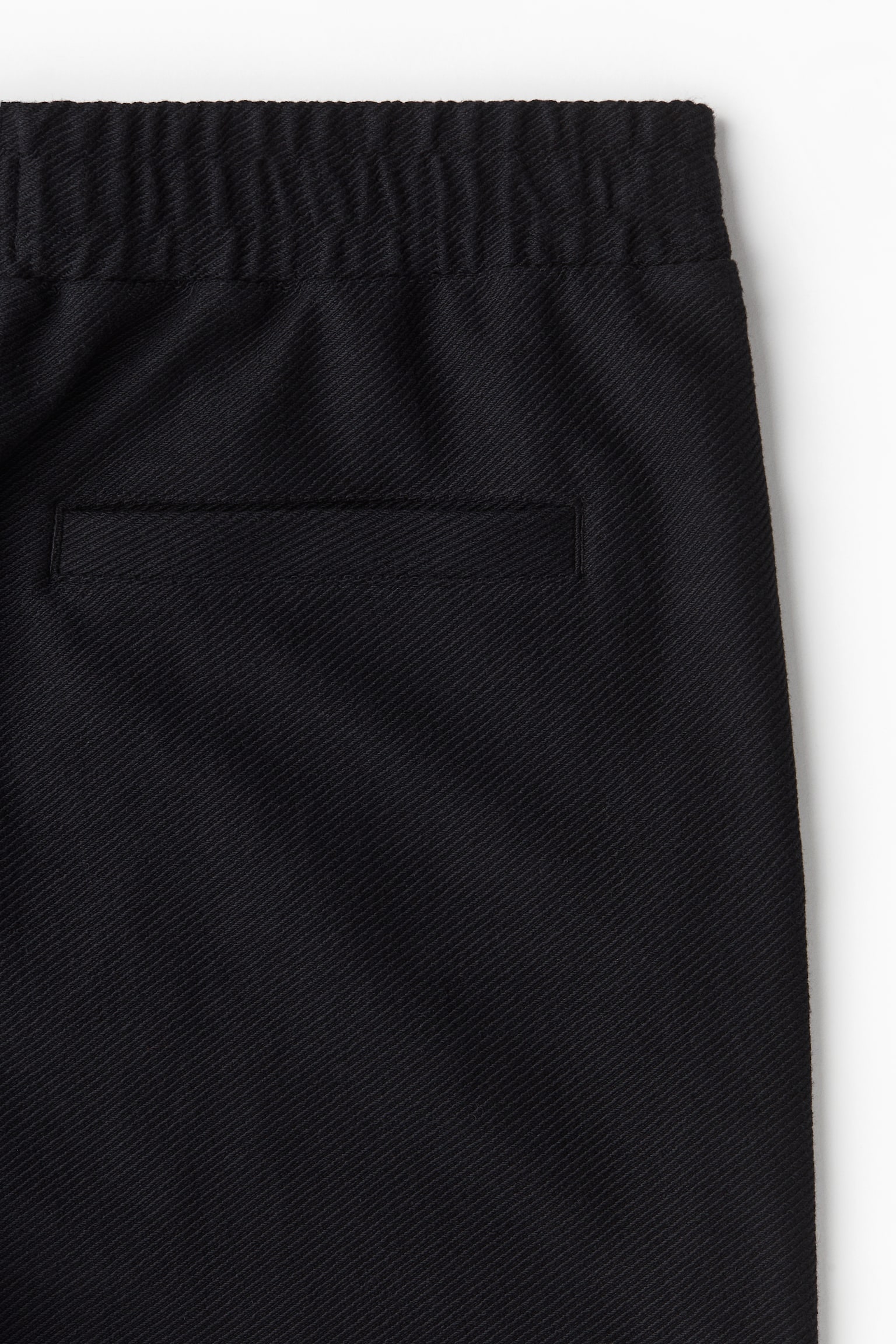 Regular Fit Sweatshorts - Black/Dark grey/White - 5