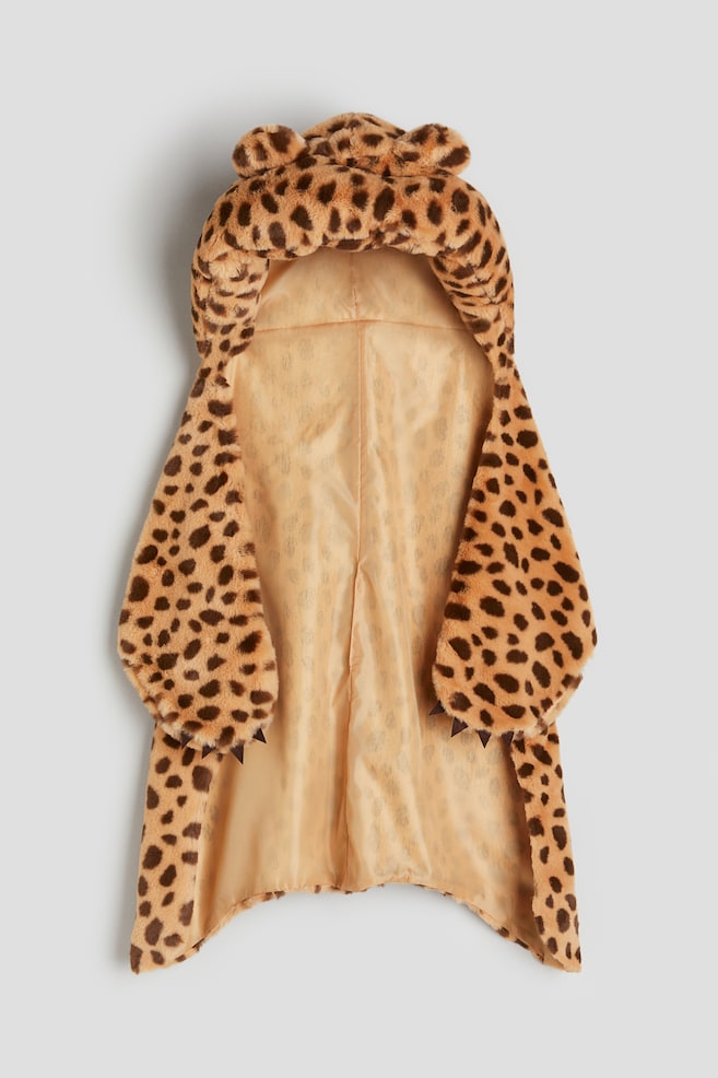 Mantello per travestimento - Beige/leopardo - 1