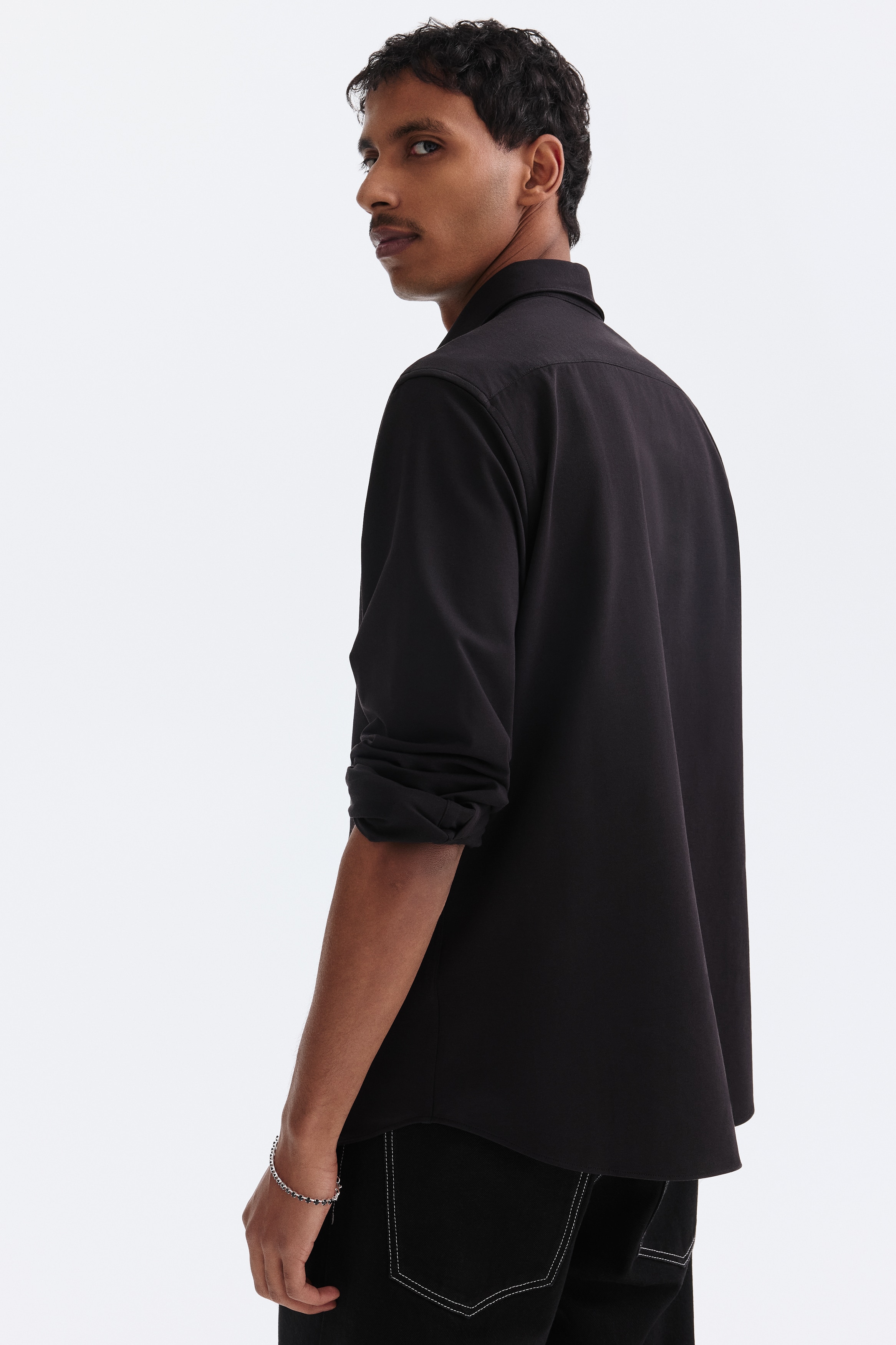 Four-Way Stretch Slim Fit Shirt
