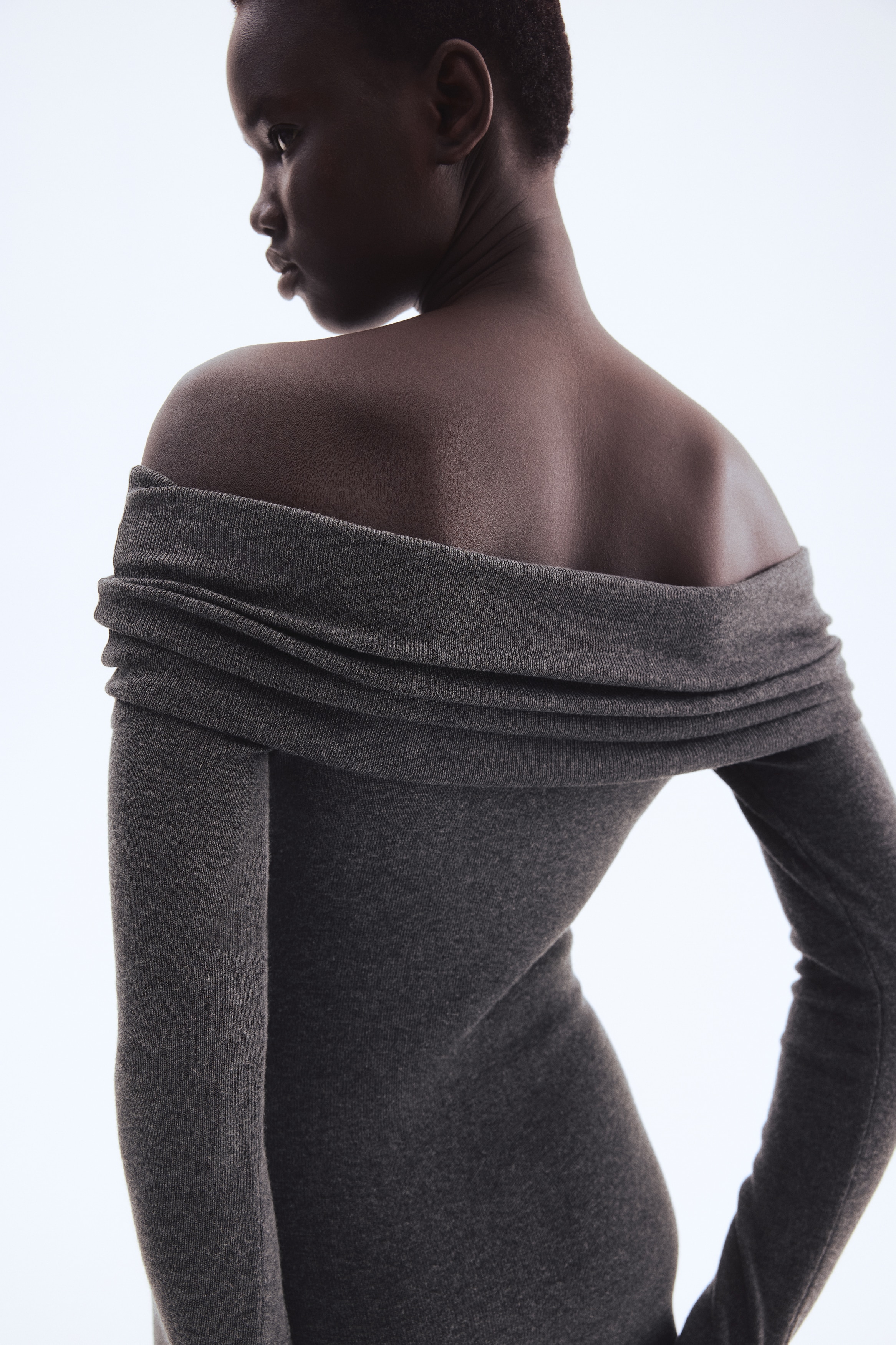 Off-the-shoulder dress