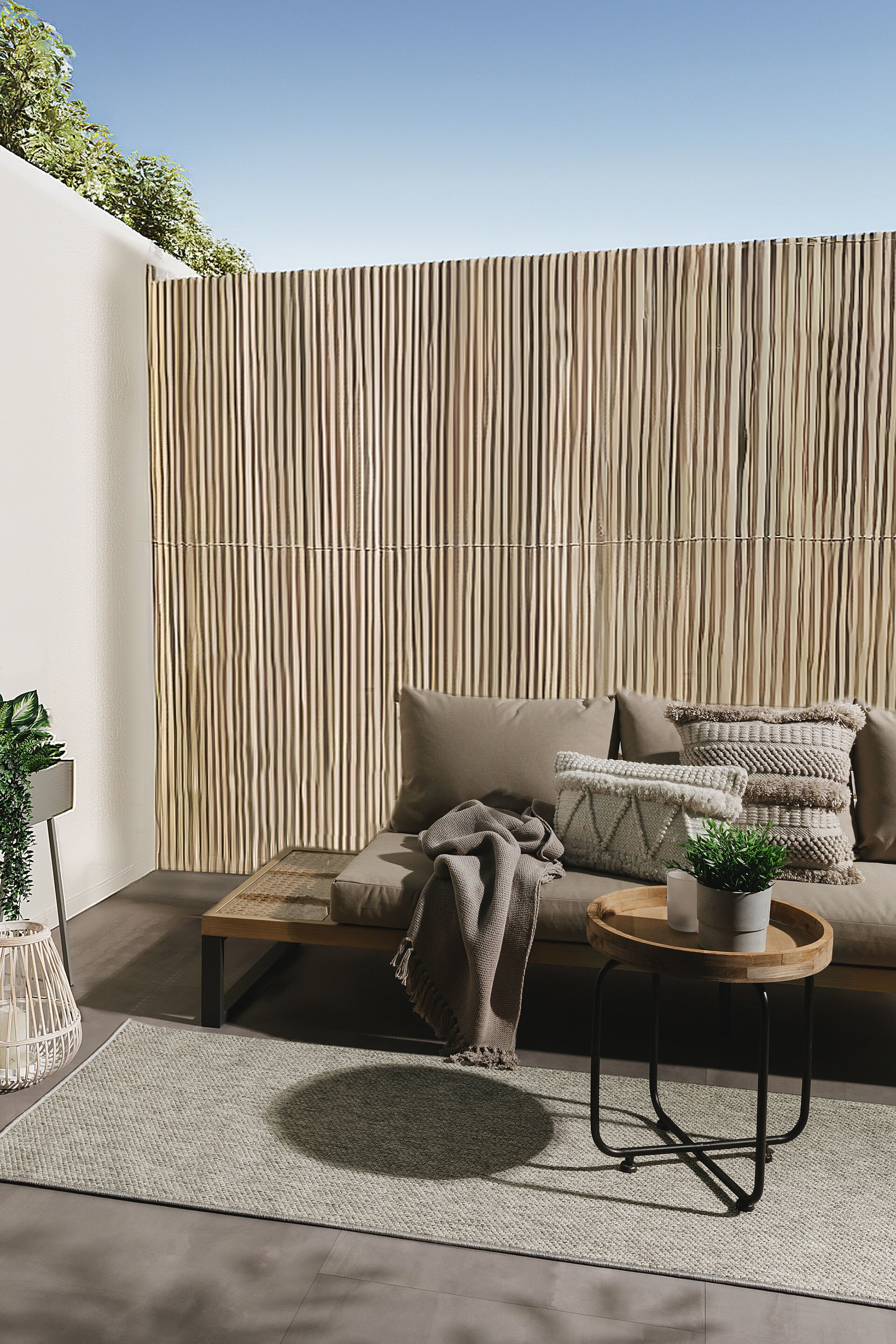 Sisä- Ja Ulkotiloissa Käytettävät Matot Iowa - Harmaa