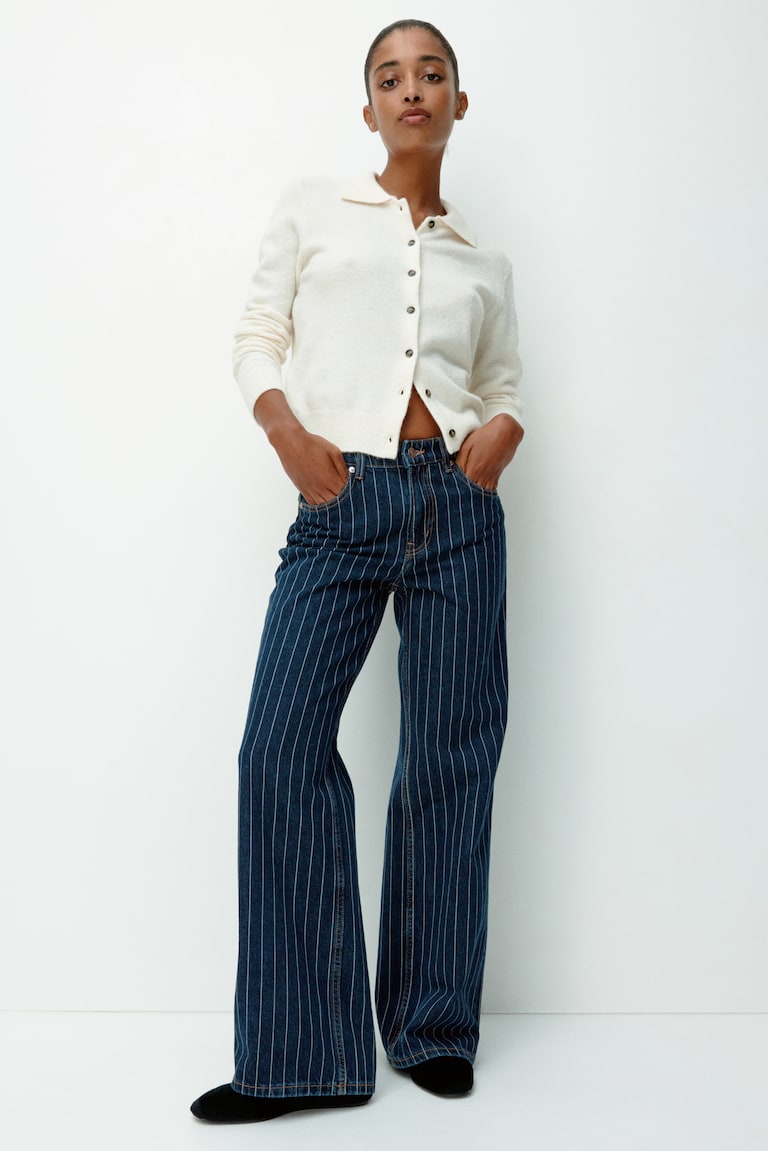 Wide High Jeans