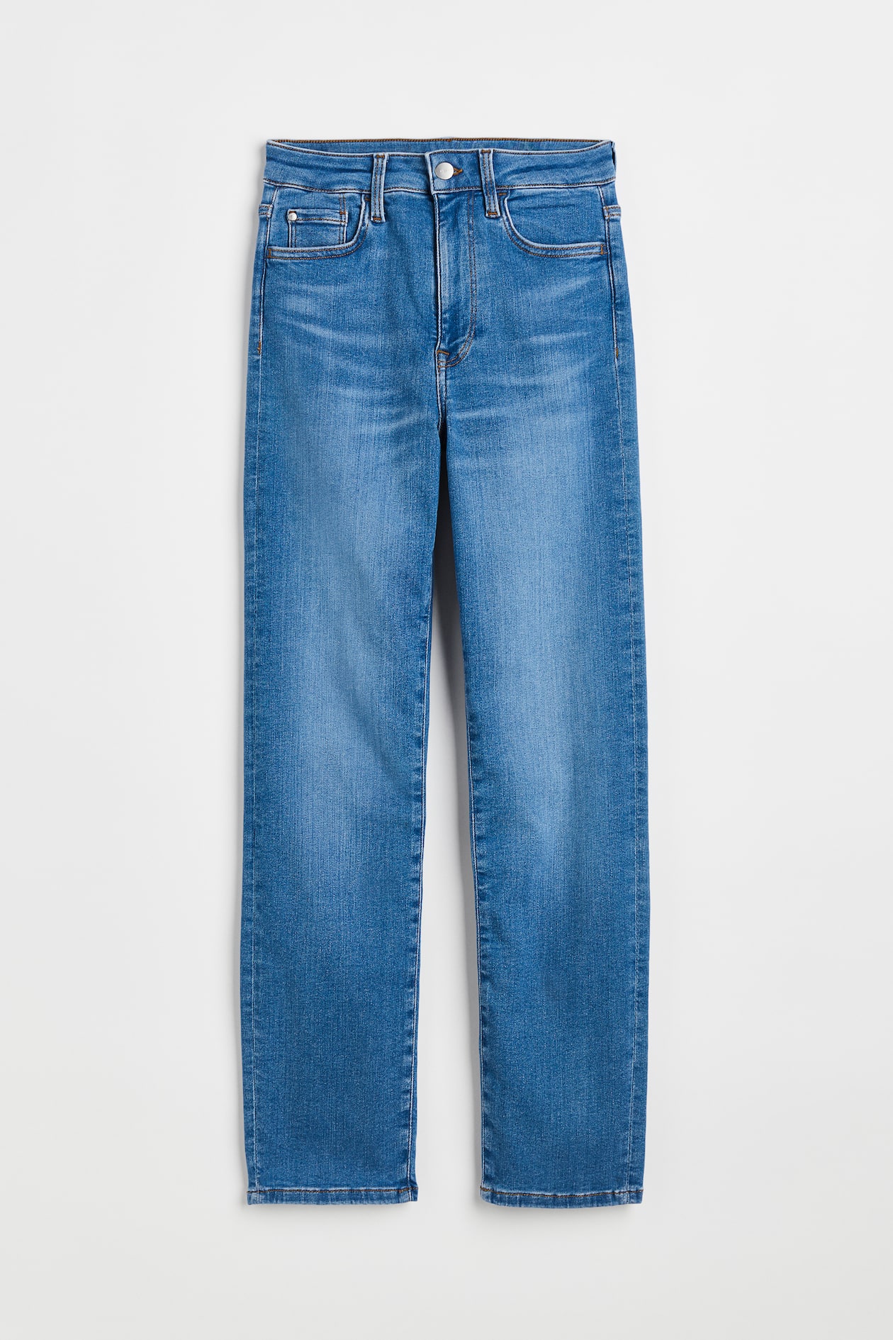 True To You Slim High Jeans Denim blue Ladies H&M GB