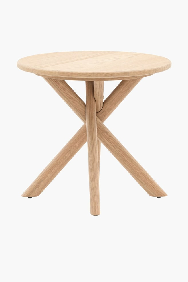 Wooden Side Table - Natural - 1