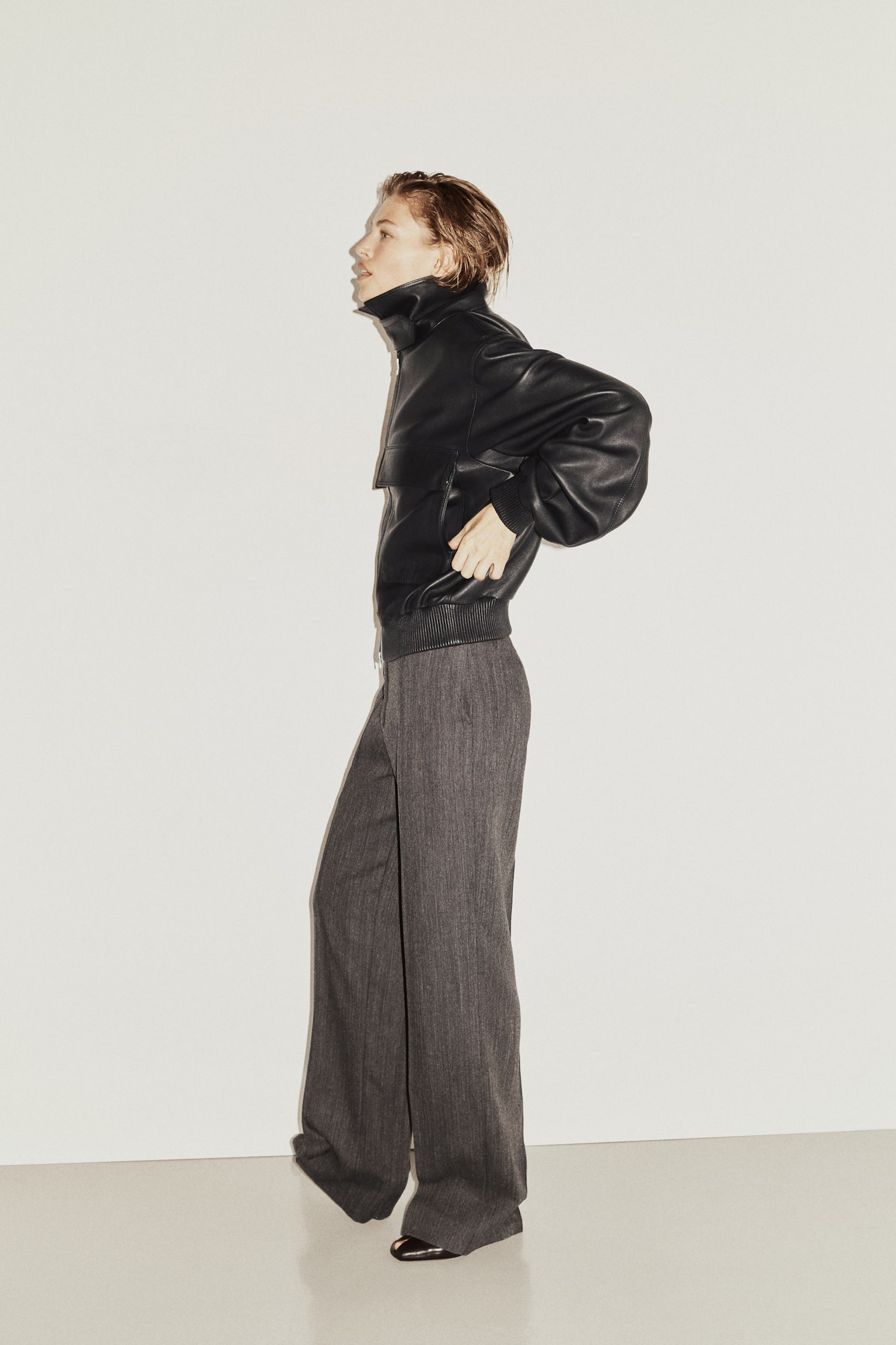 レザージャケット - ブラック - 8