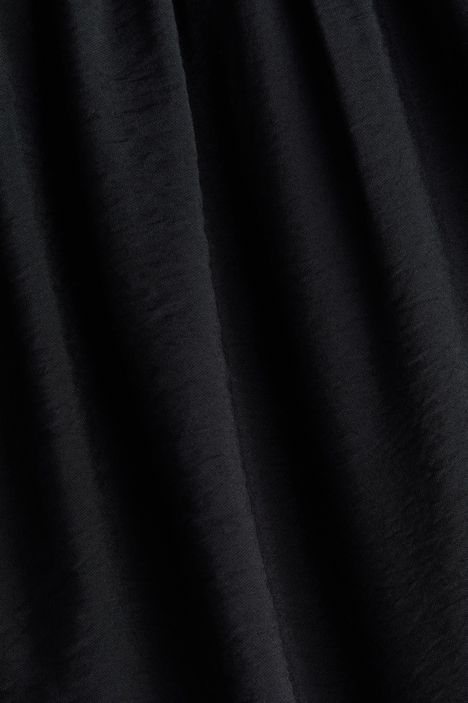 Smocked-detail dress - Black/Light beige/Leopard print - 5