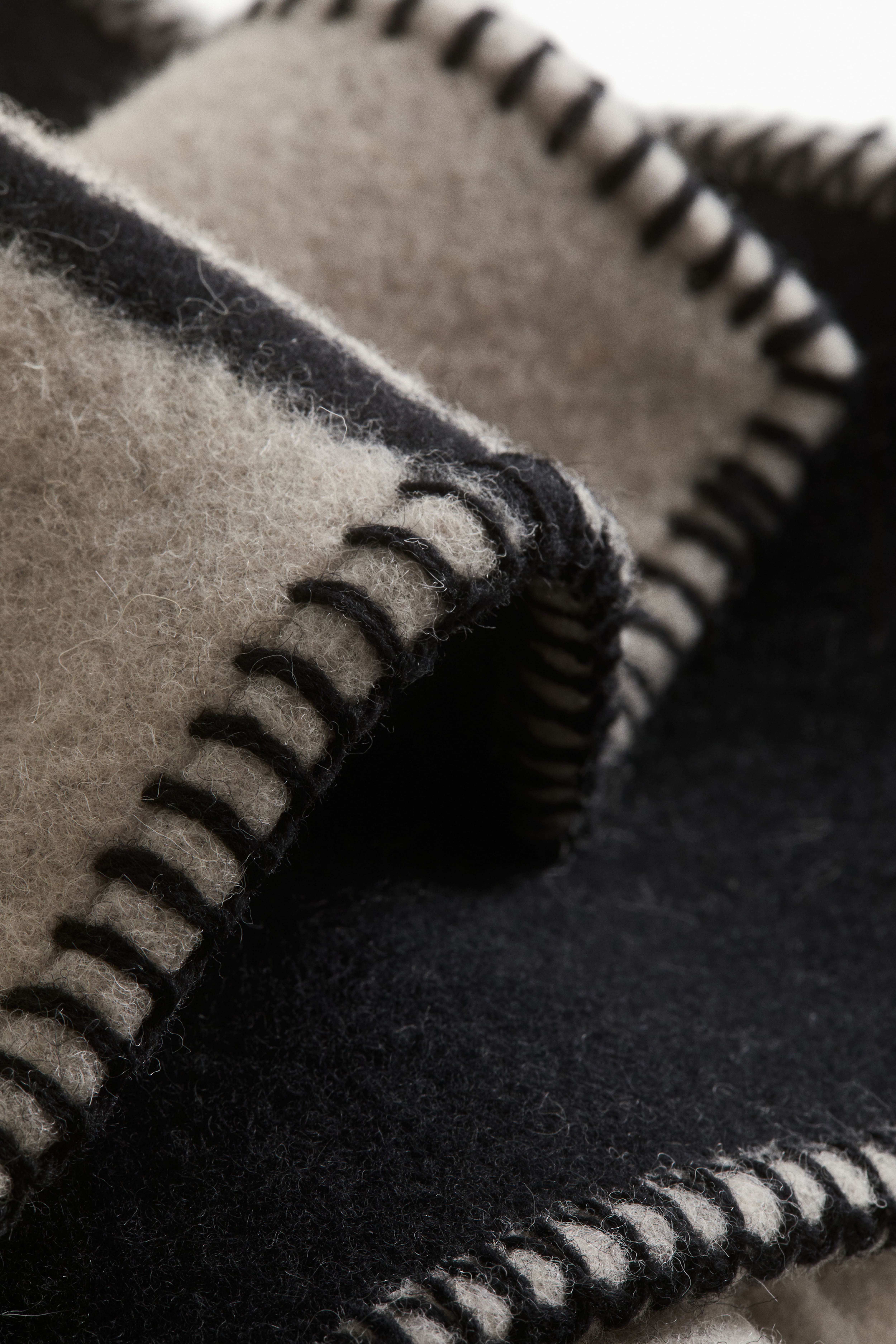 Wool-Blend Throw