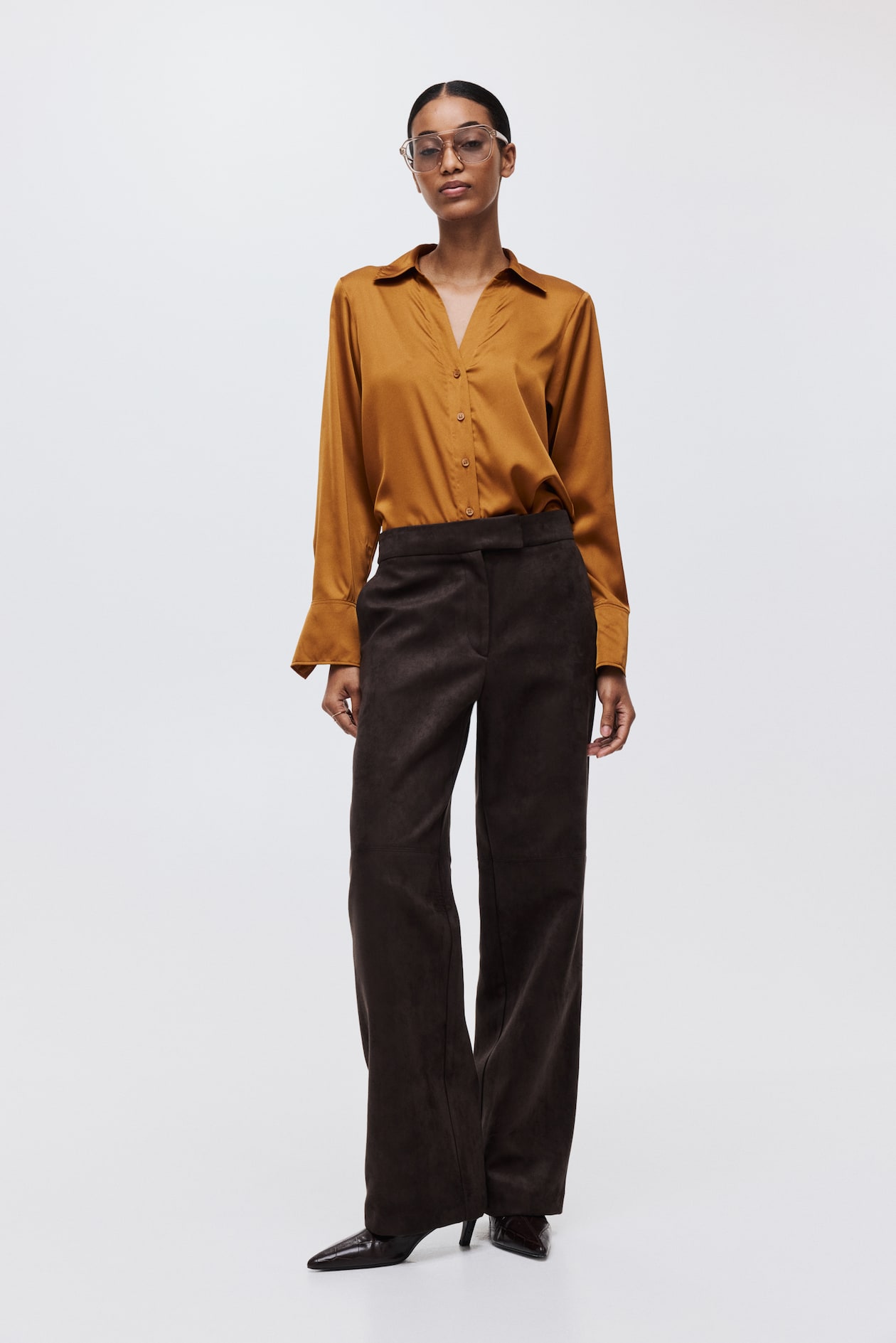 V-Neck Blouse - image 2