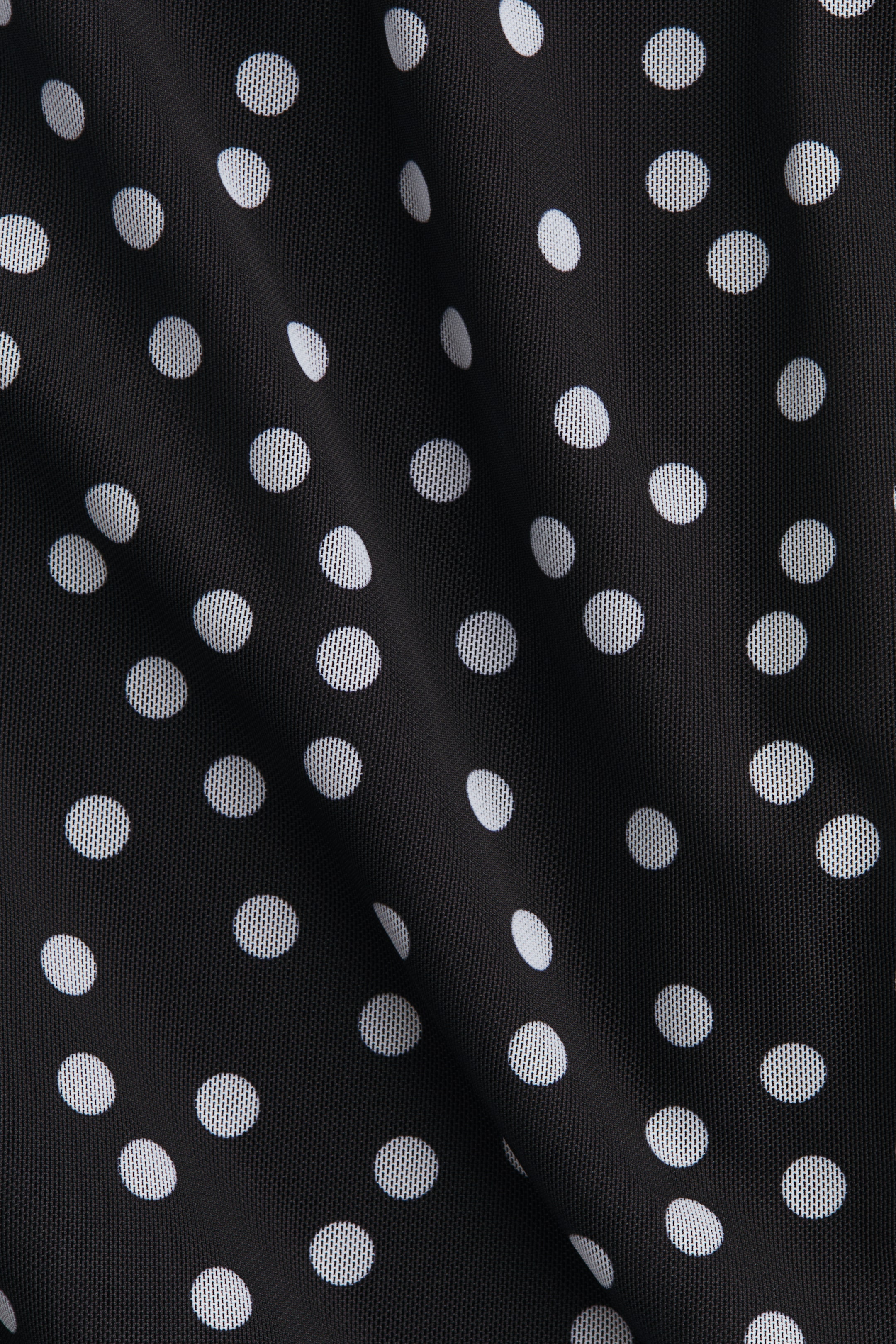 Zobacz większy obraz: Asymetryczna spódnica z siateczki - Czarny/Kropki - ONA | H&M PL 6