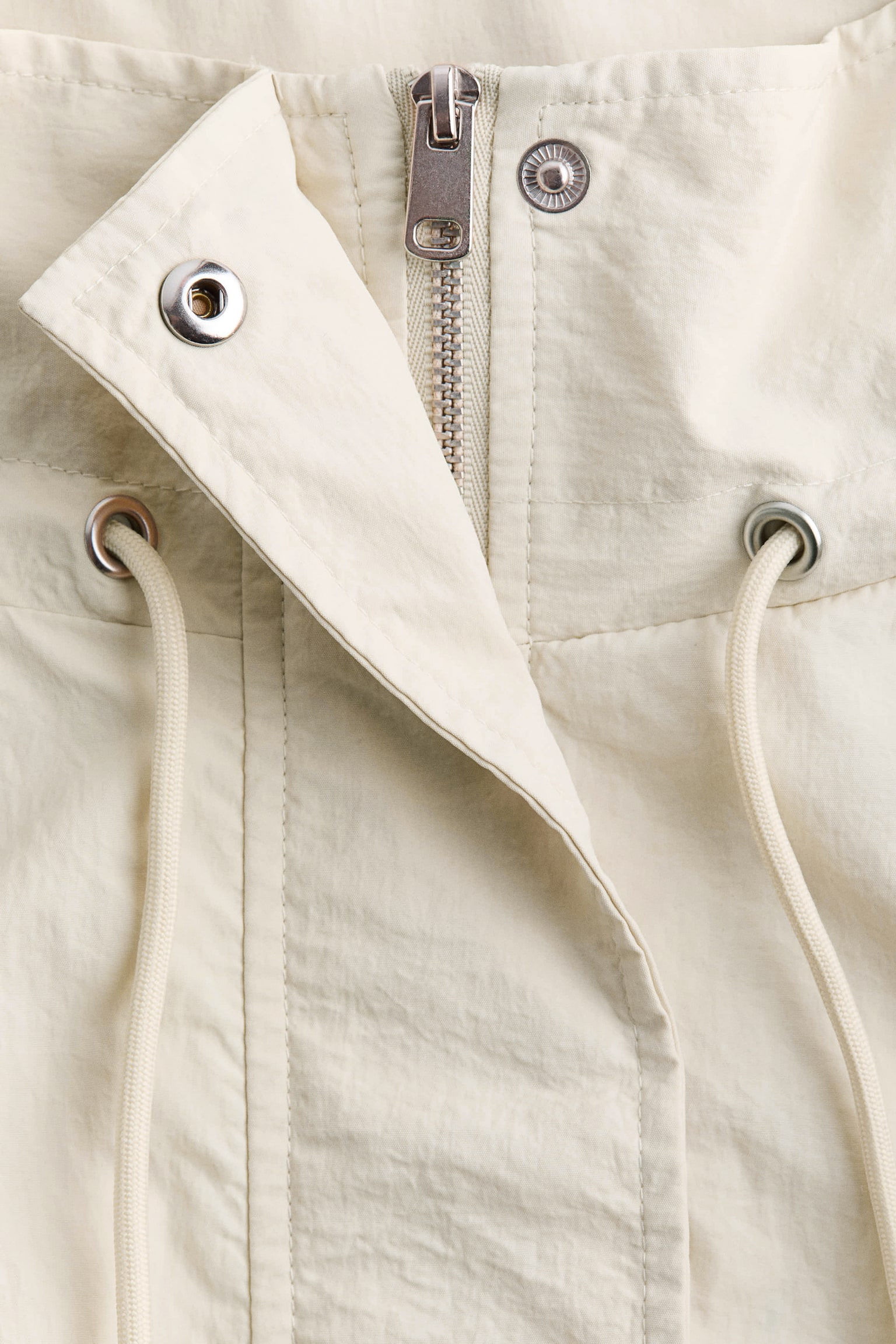 Windbreaker - Cream/Dusty khaki green - 6