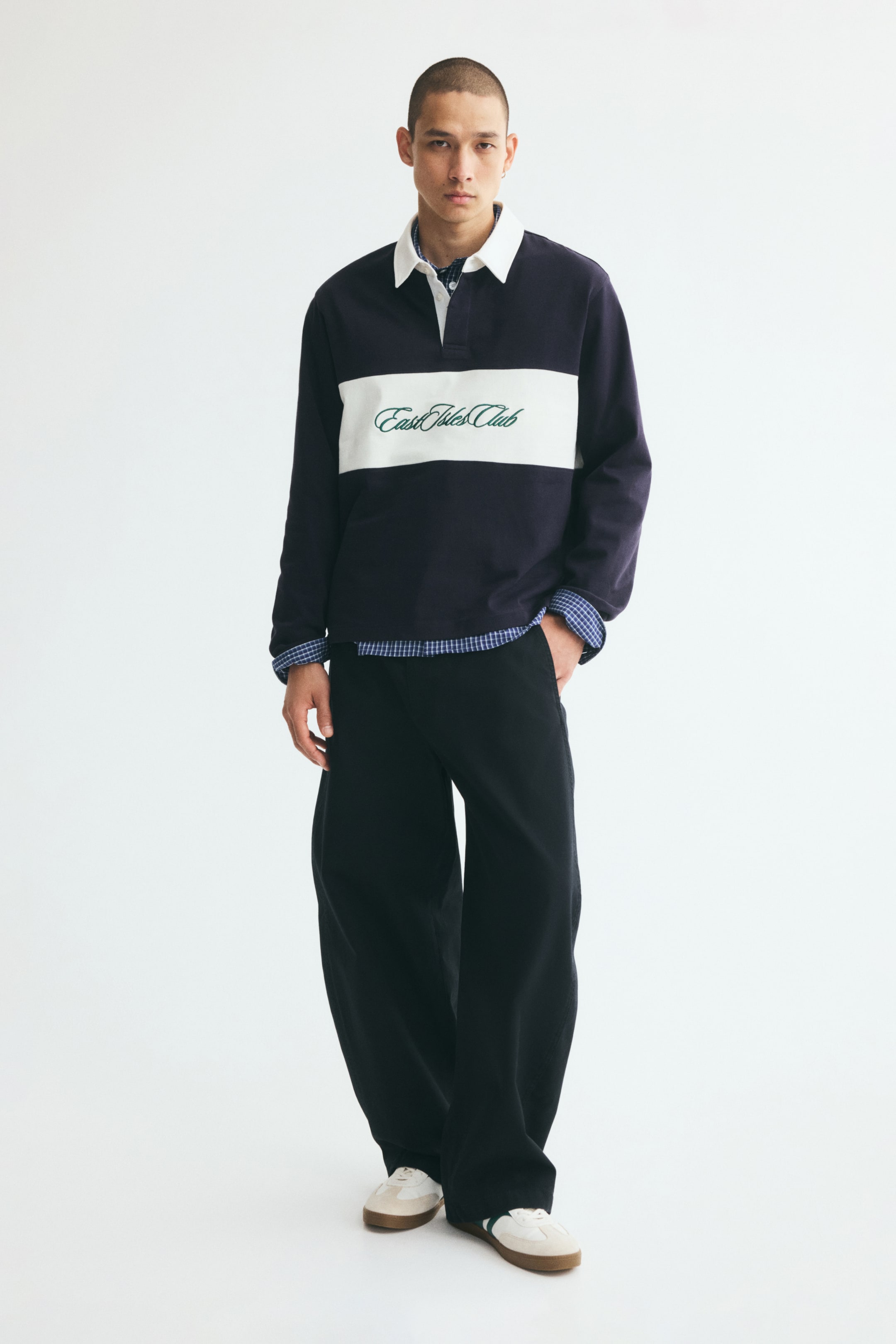 Regular-Fit Cotton Rugby Shirt