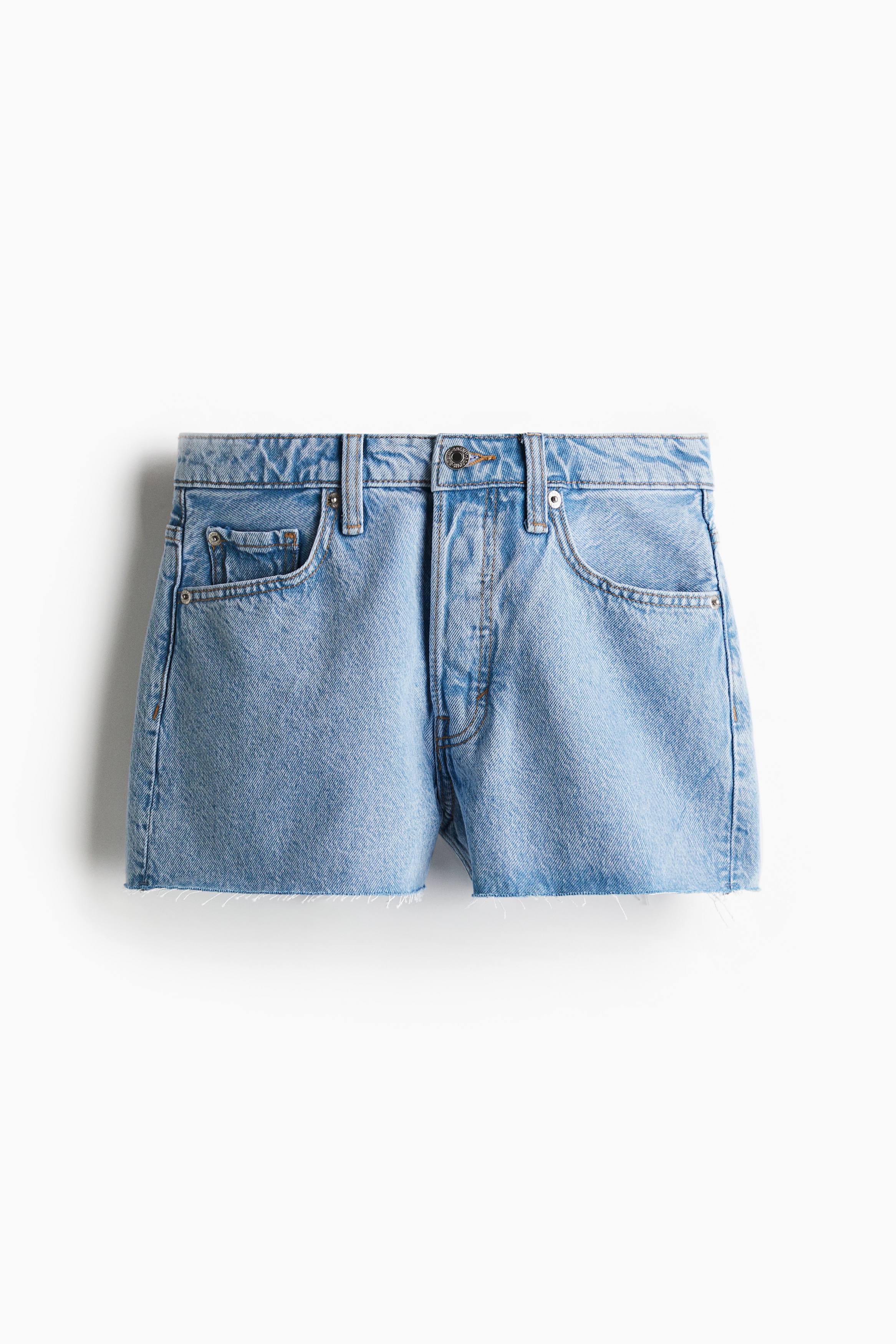 Jeansshorts High - Ljus denimblå/Denimblå/Crèmevit/Ljus denimblå/Mörk denimblå