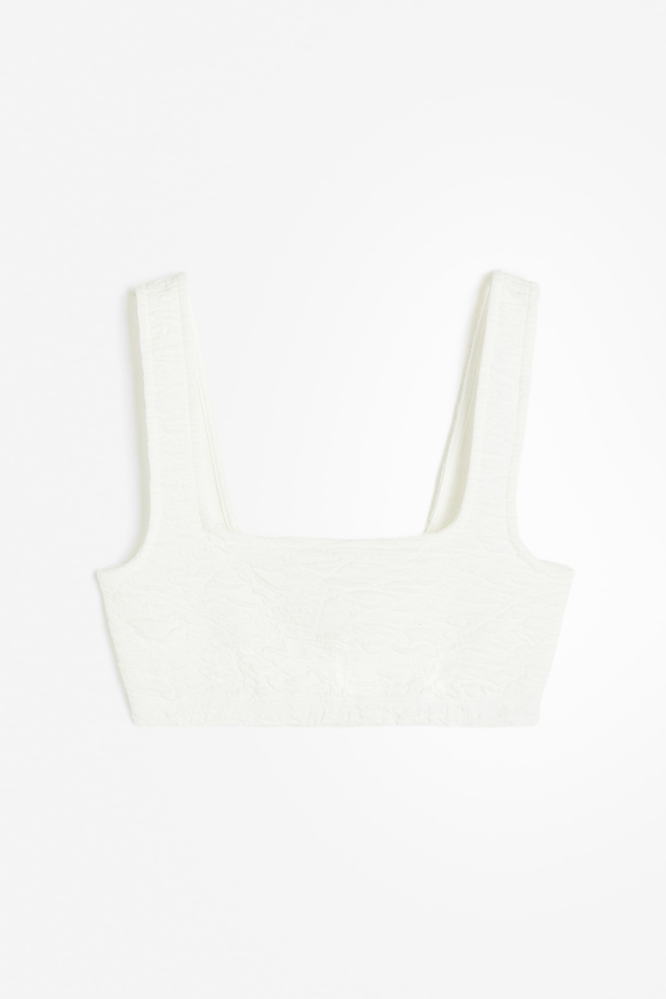 Se større billede: Wide Scrunchie Scoop Bra - Ivory - Good American - DAME | H&M DK 1