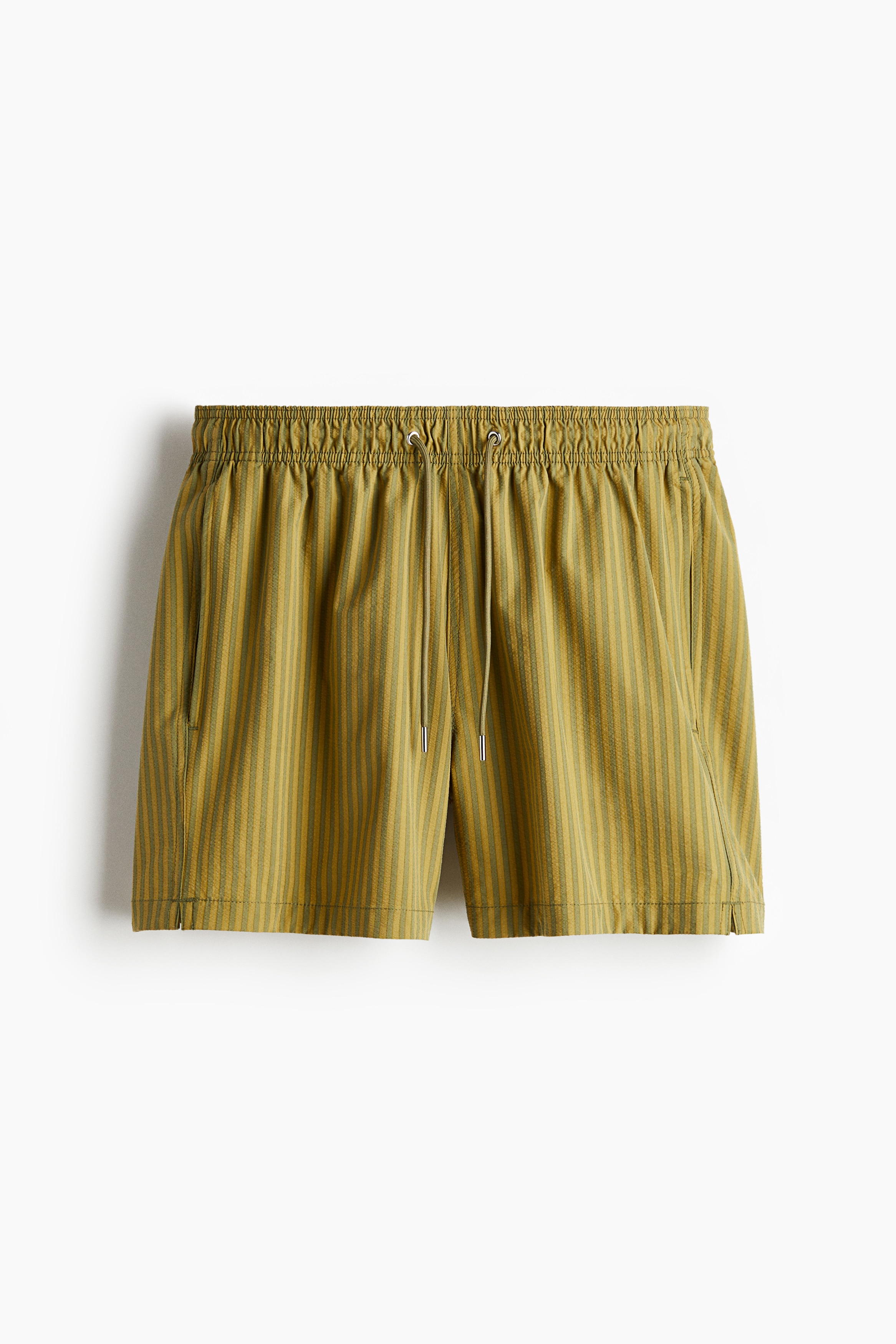 Seersucker swim shorts - Yellow/Green striped/Red/Black striped/Black/White striped