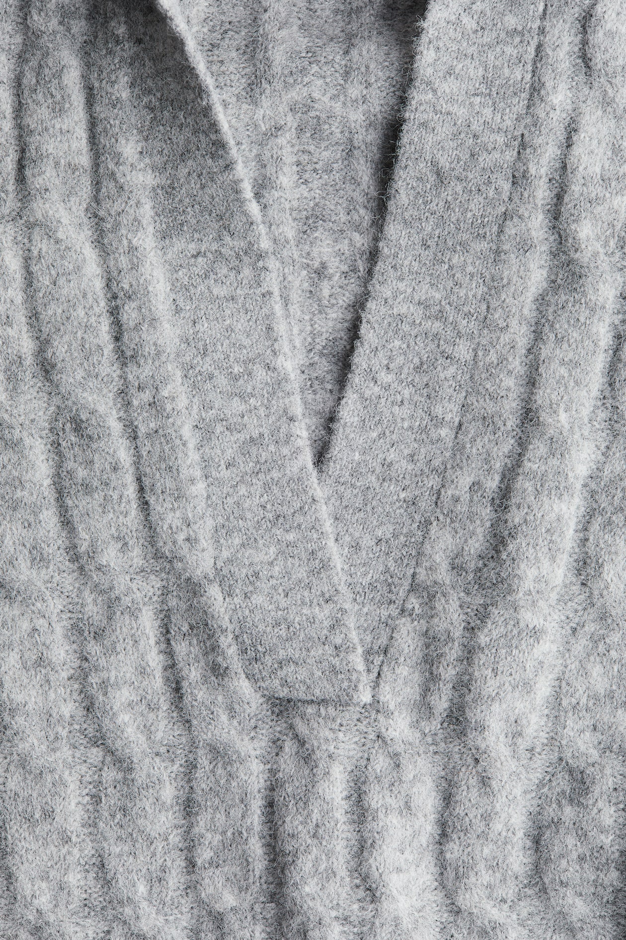 Cable-Knit Polo Sweater - image 4