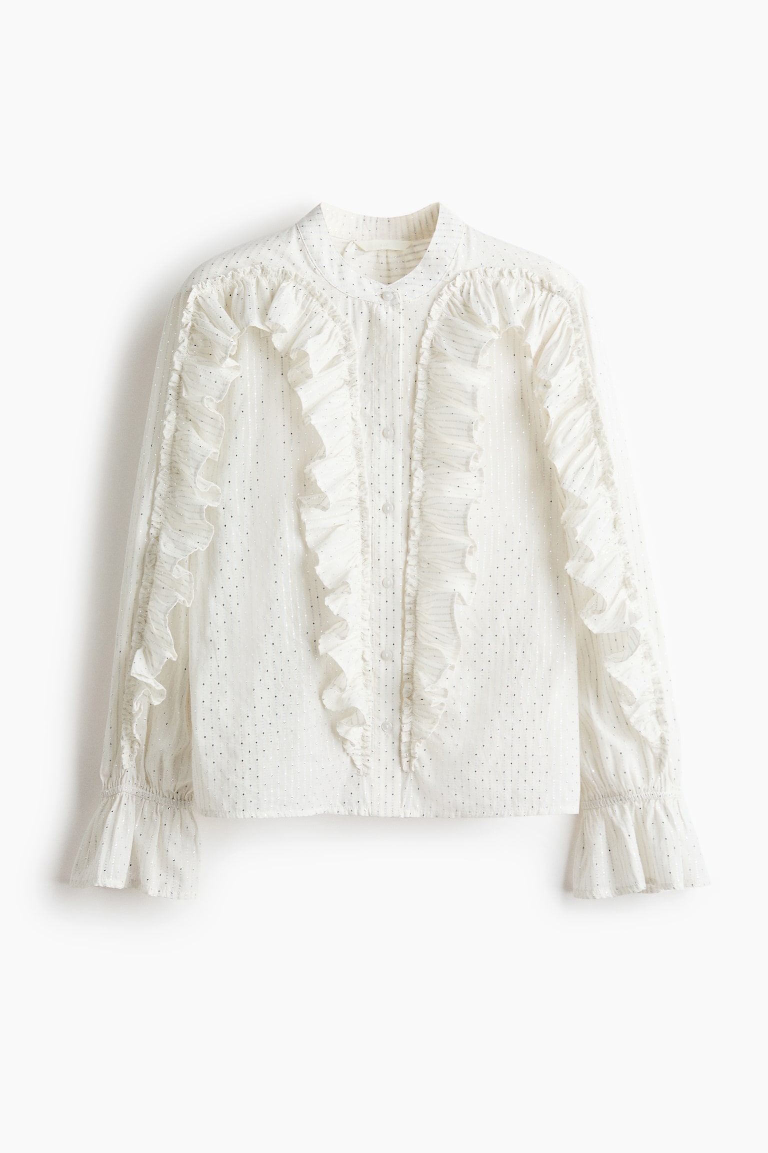 Blouse volantée - White - 2