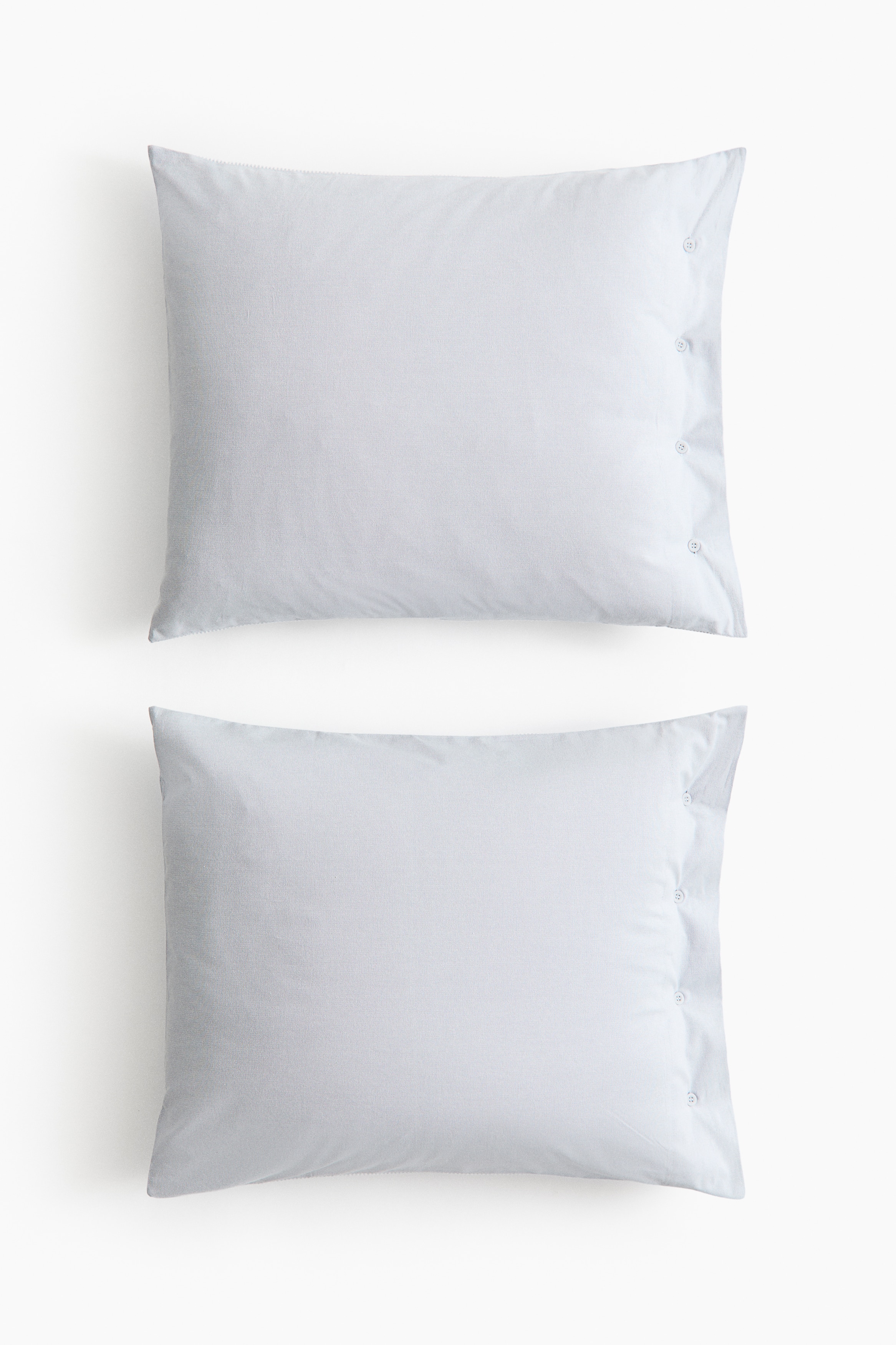 2-pack Oxford-weave pillowcasesModel