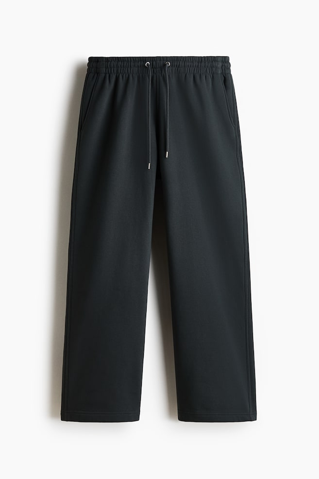 Loose-Fit Sweatpants - Dark gray/Light gray melange/Black/White/Brown/Navy blue - 1