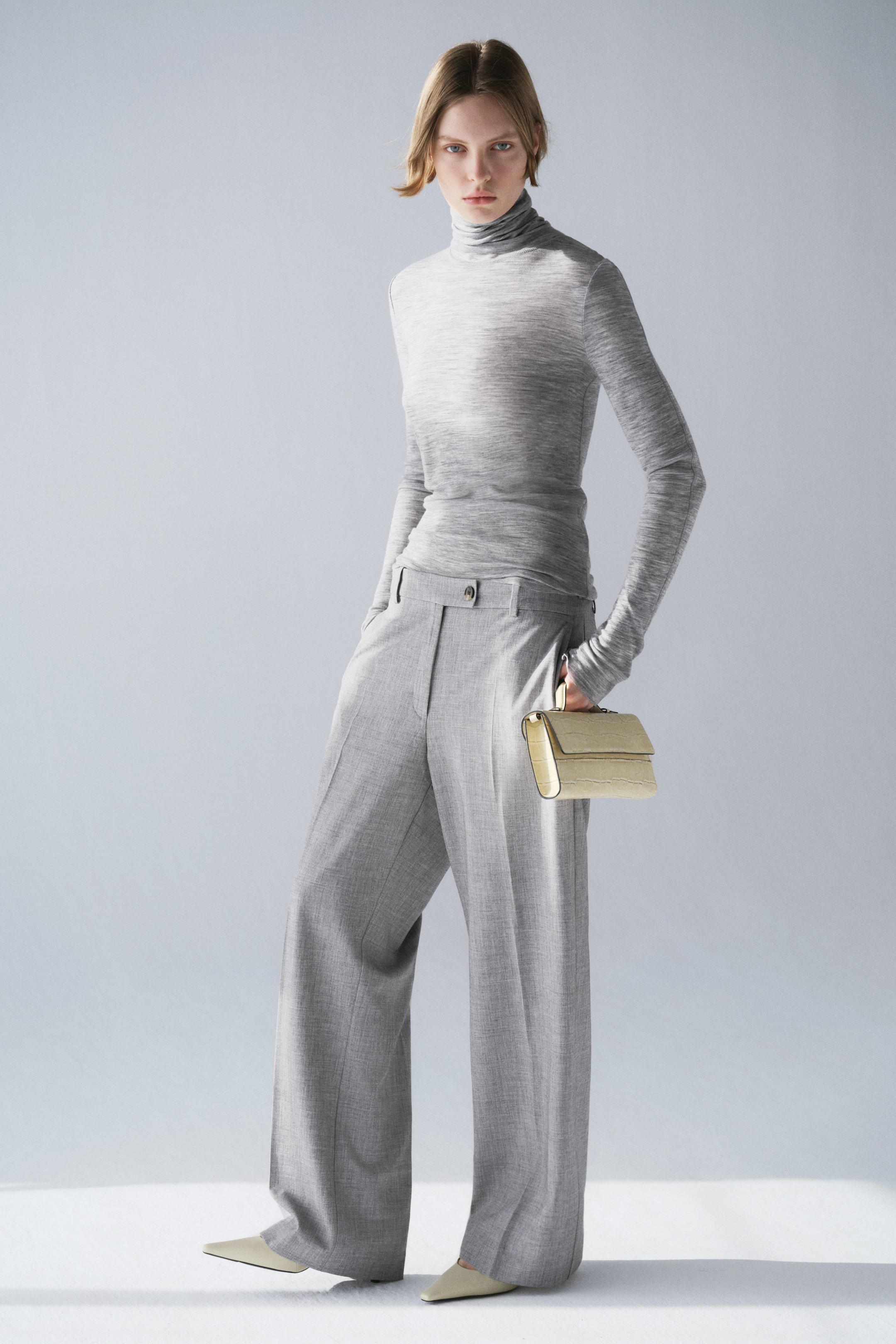View larger image: Dress Pants - Gray melange - Ladies | H&M US 1