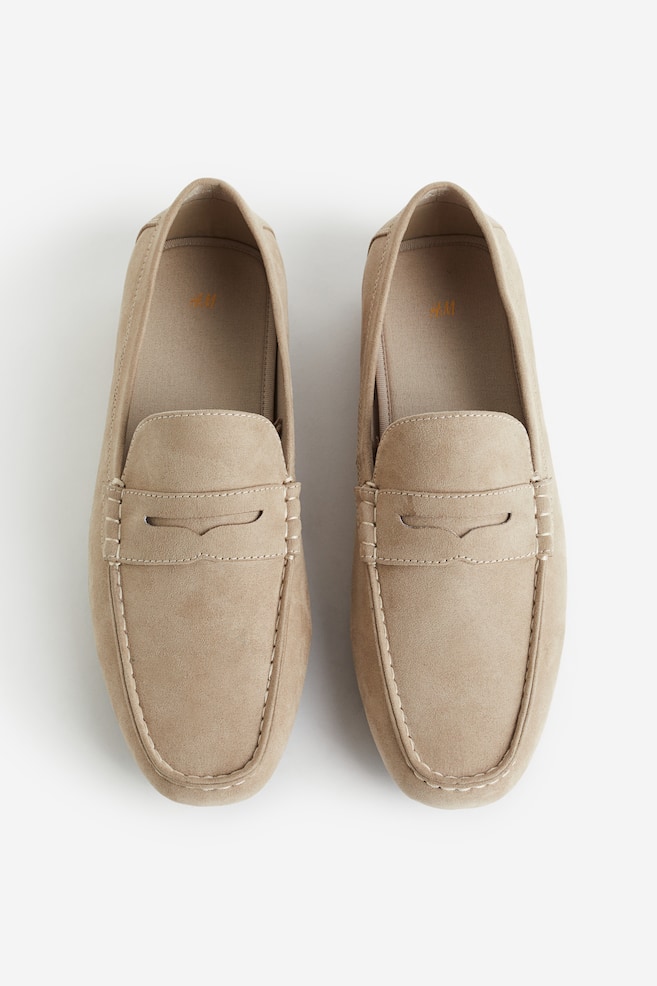 Driving Shoes-Beige - 4