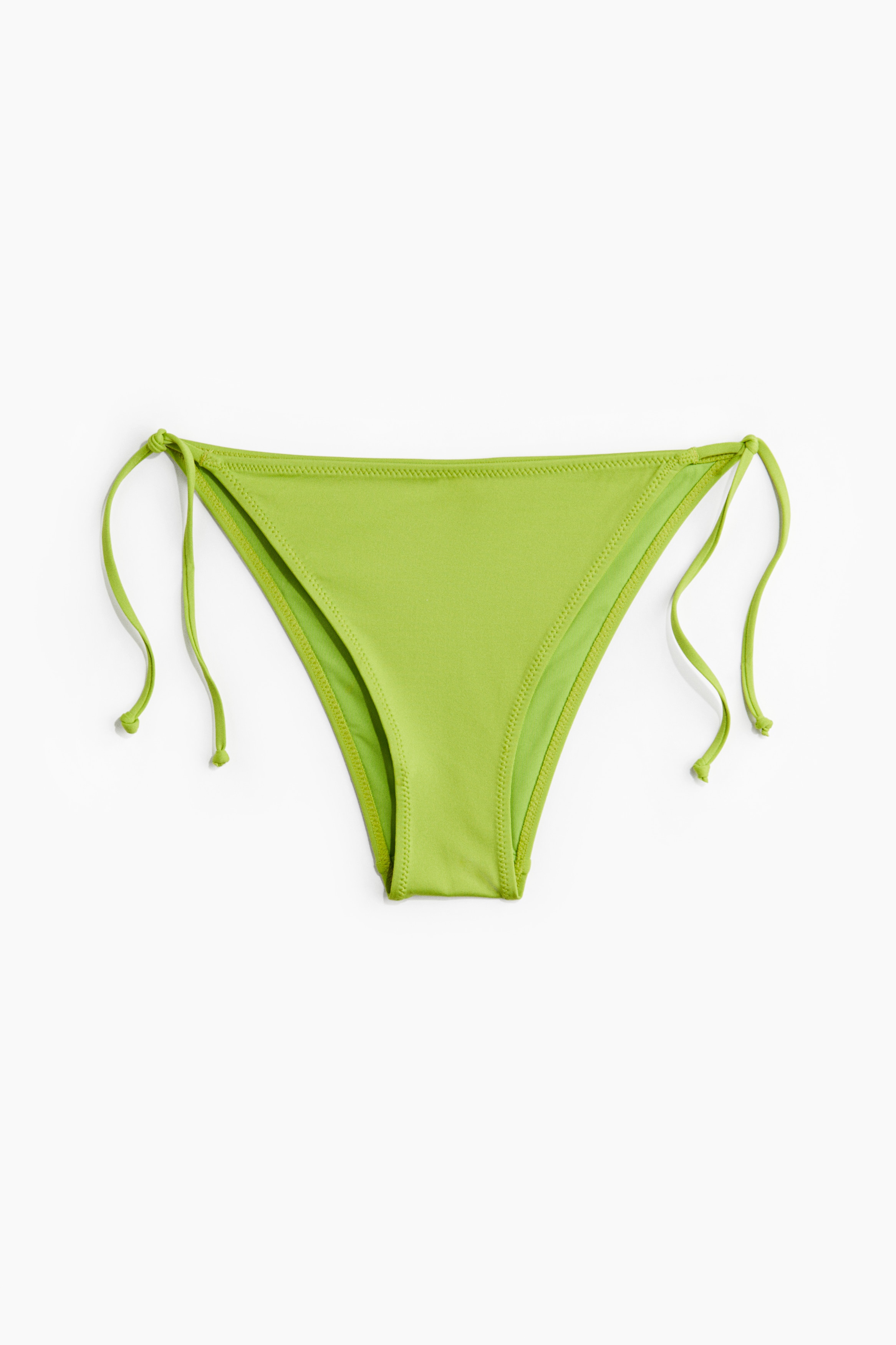 Tie Bikini Bottoms - Lime green/Dark brown/white/White/dark red patterned/Dark green/Apricot/white/Light dusty green