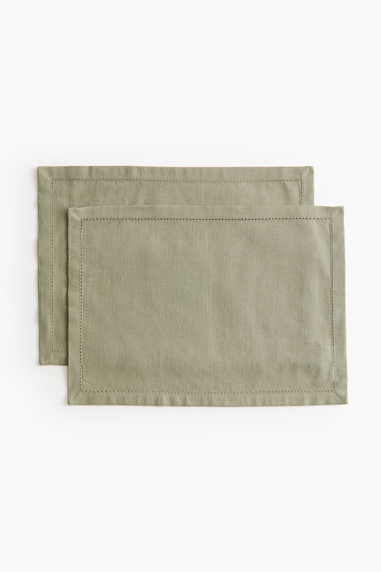 Pack De 2 Manteles Individuales  32 X 40 Cm  Doble Estampado Kiabi Home Beige P922097c922100