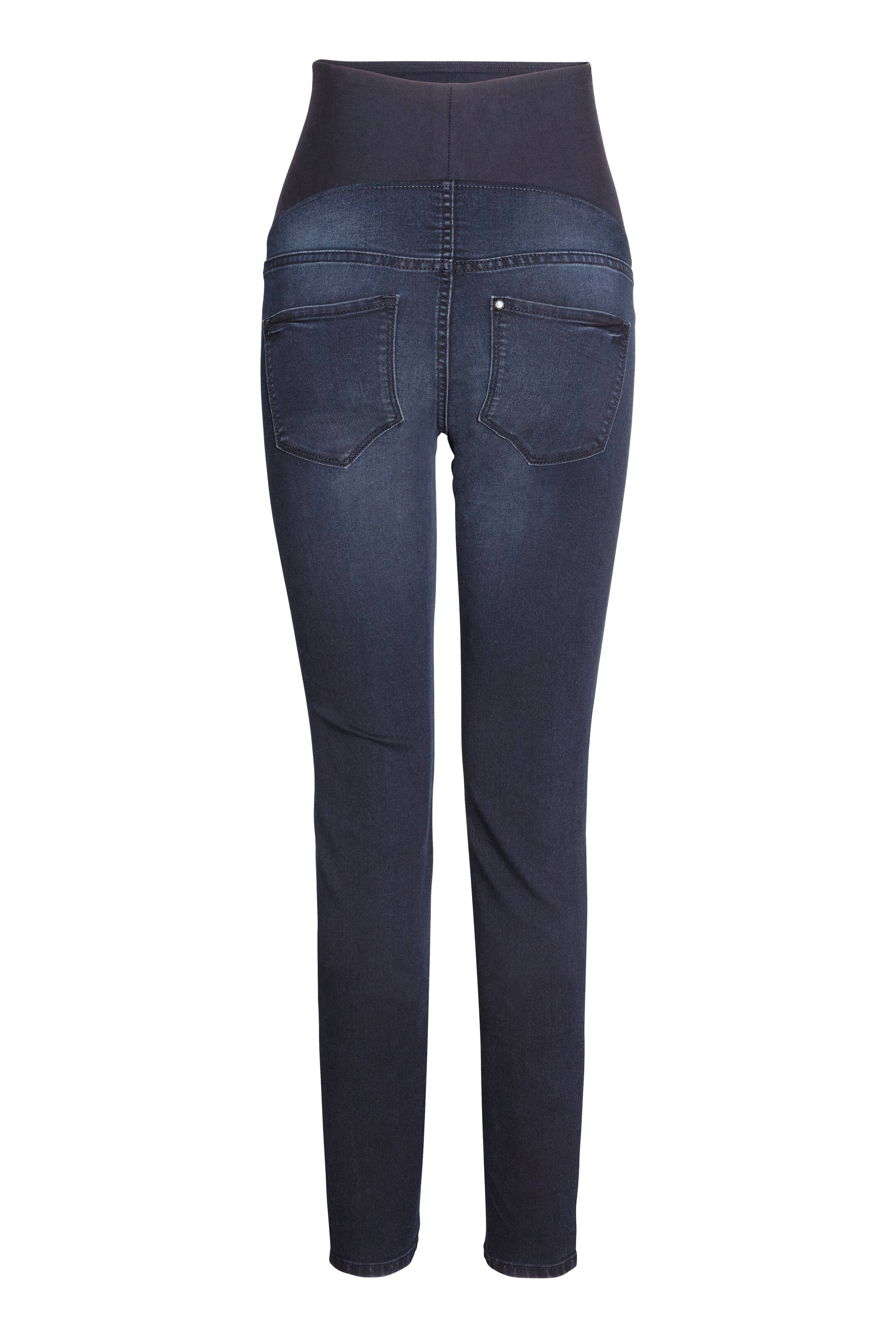 Vezi imaginea mai mare: MAMA Super Skinny Jeans - Albastru-denim închis - FEMEI | H&M RO 1