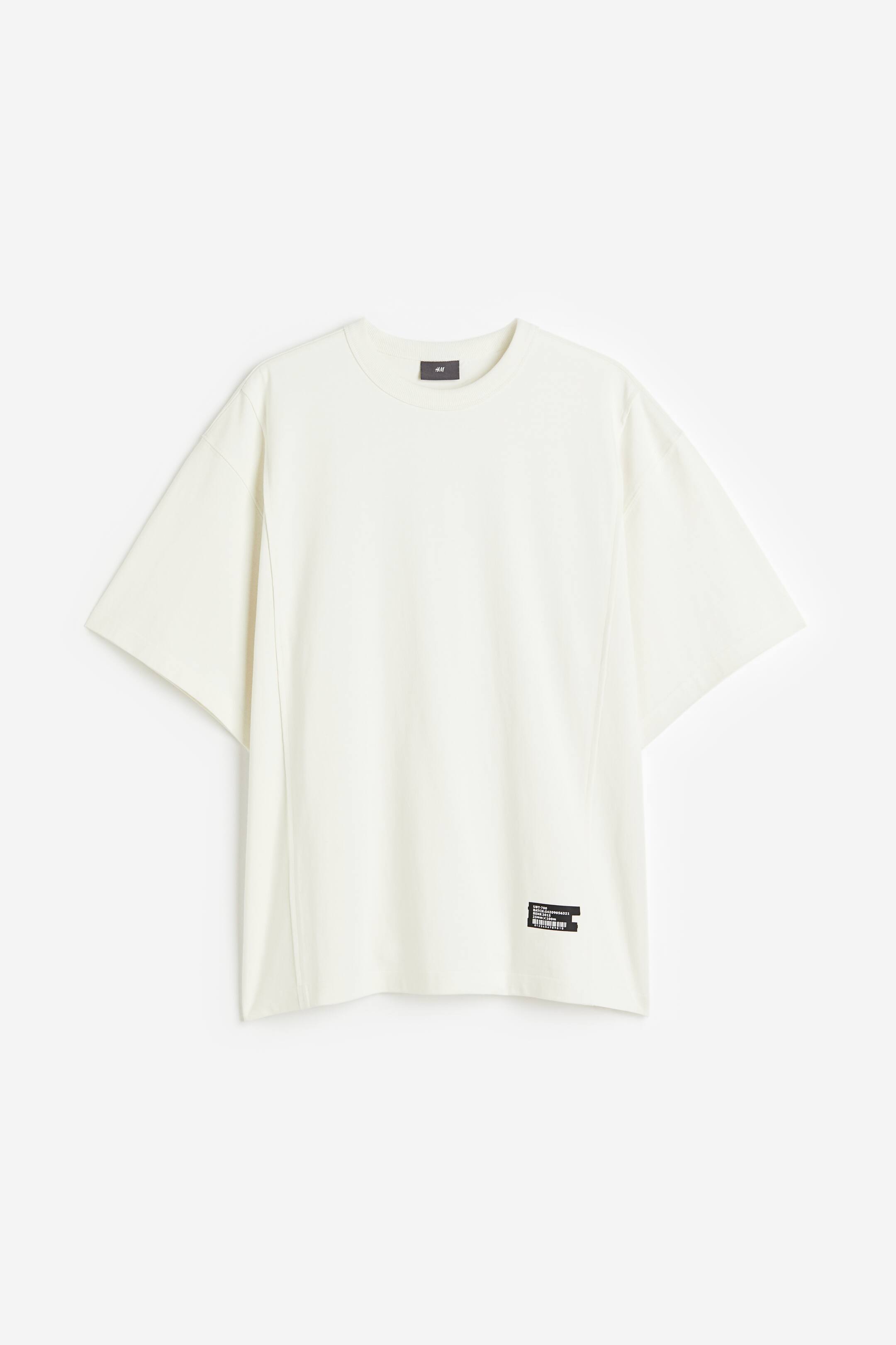 View larger image: Oversized Fit Printed T-shirt - White/Summer Vibe - Men | H&M PH 1