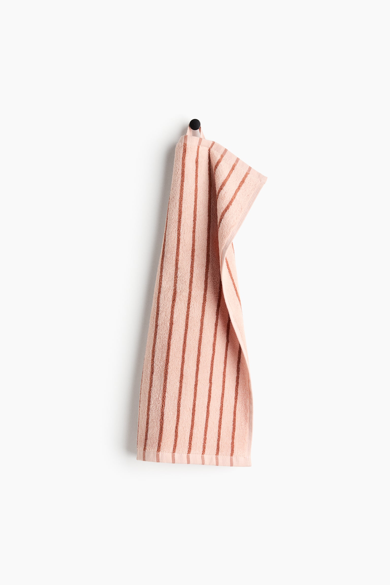 Striped Guest Towel - Light pink/terracotta striped/Sage green/black striped/Light blue/striped/Light beige/white/Yellow/white striped - 1