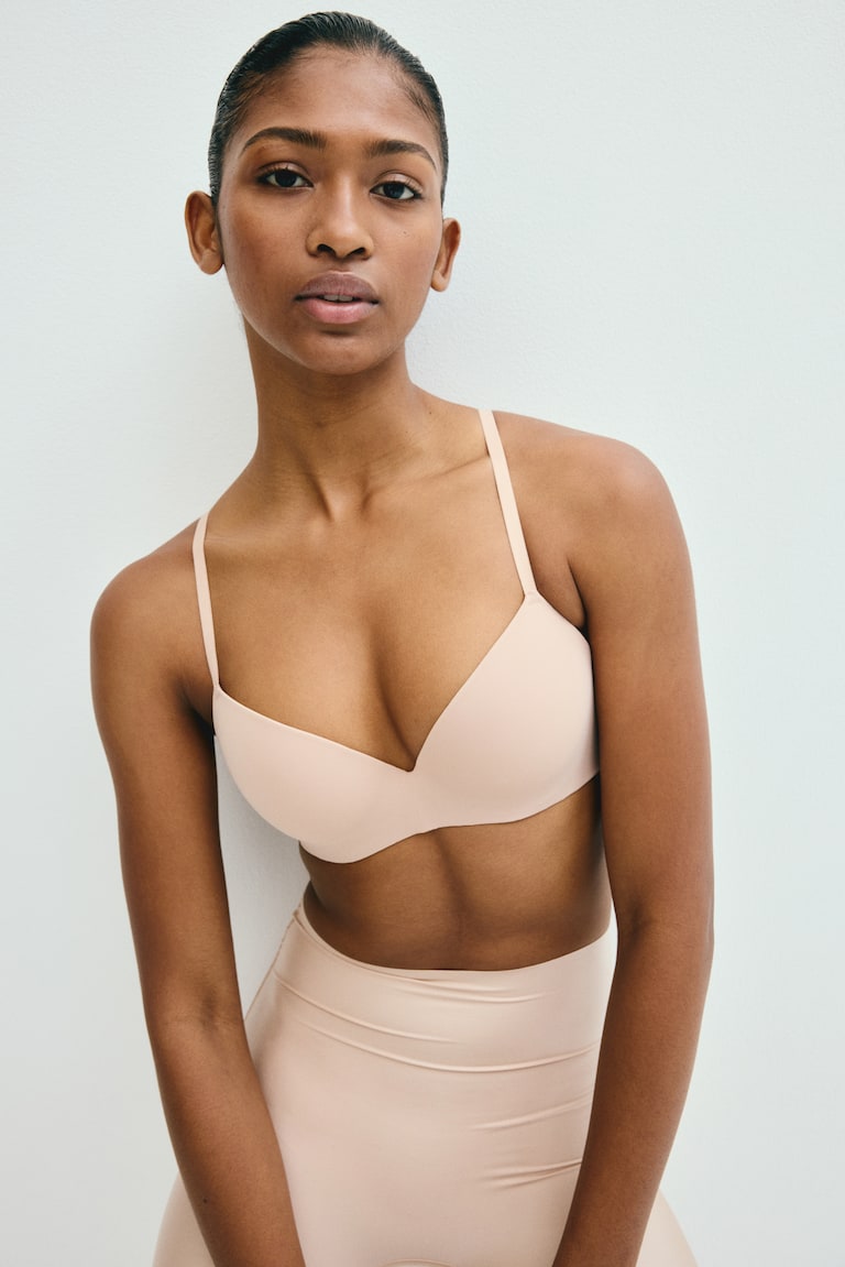 Soutien-gorge push-up en microfibre