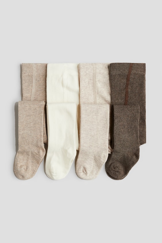 Детские свитеры H&M 4-pack Fine-knit Tights