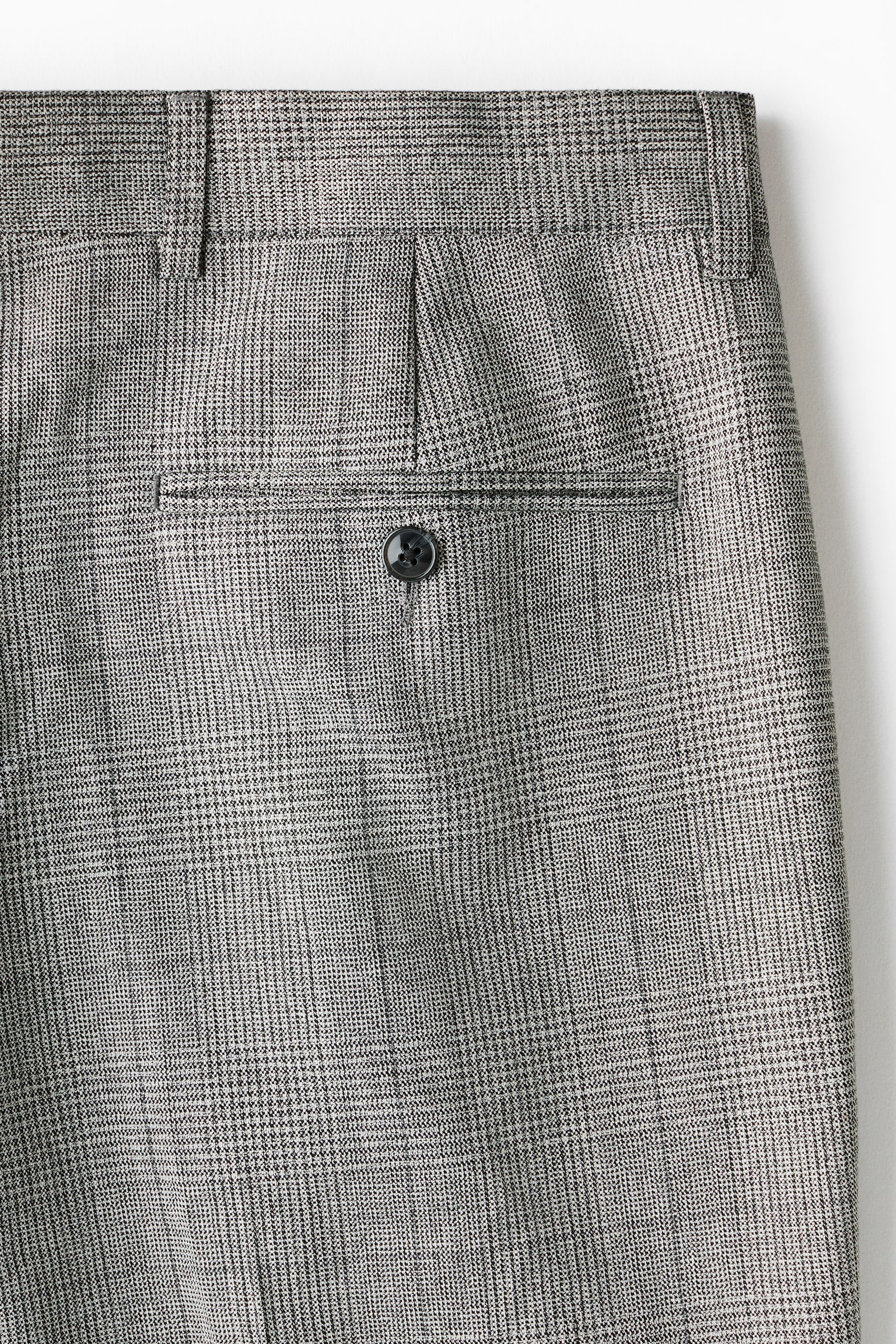 Regular Fit Suit trousers - Grey/Checked/Black marl - 3