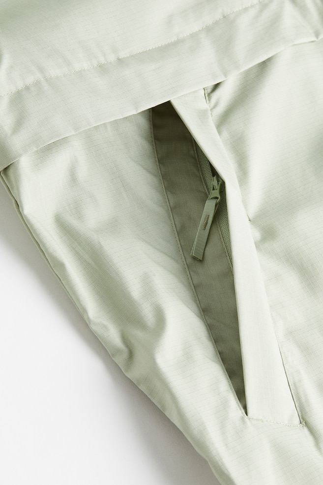 Water-repellent popover jacket - Dusty green/Black/Light beige/Patterned/Dark beige - 9