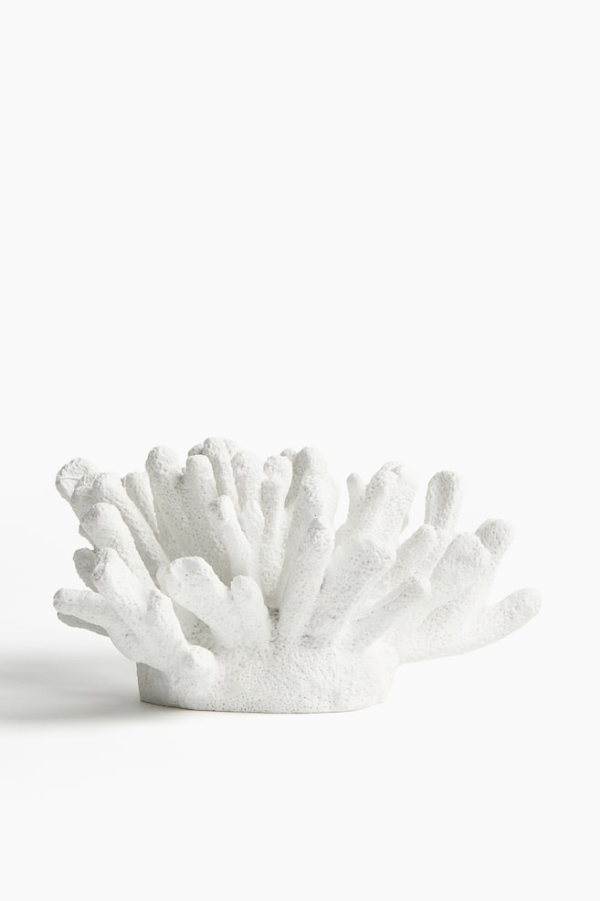 Coral-shaped Sculpture-White - 1