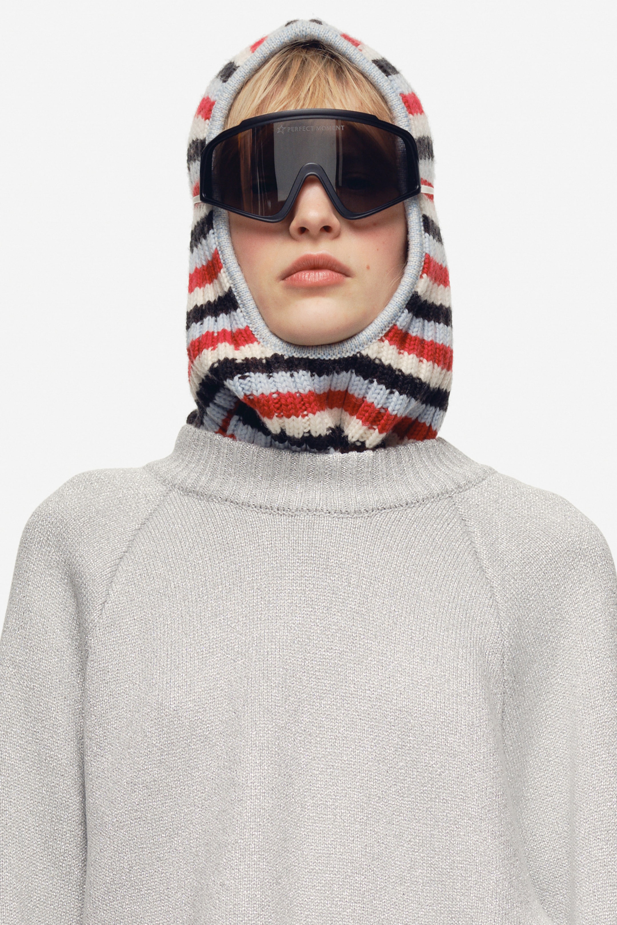 View larger image: Wool-blend jumper - Silver-coloured - Ladies | H&M 2