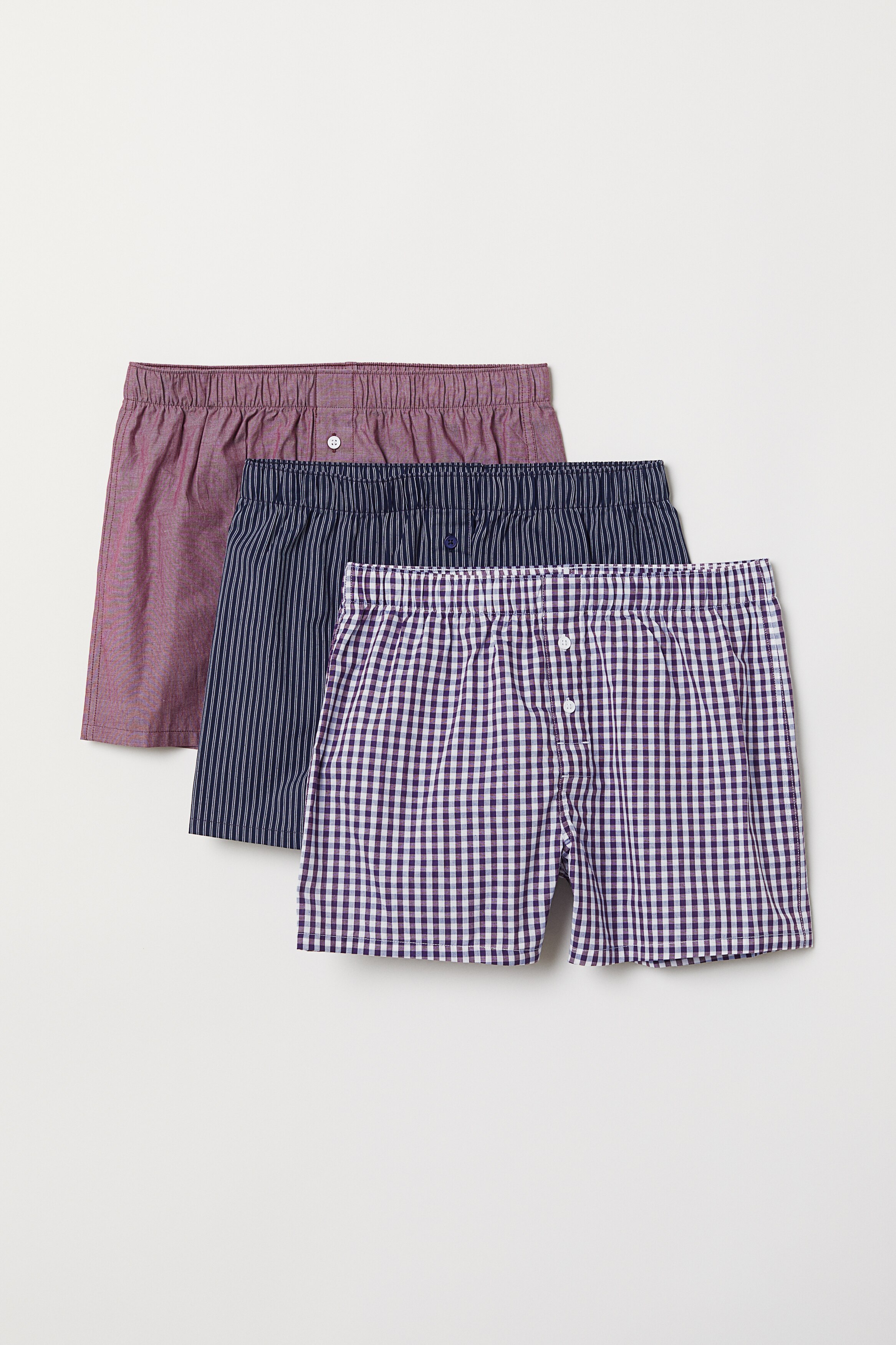 Хлопчатобумажные боксерские шорты H-M из 3-х комплектов 4990₽