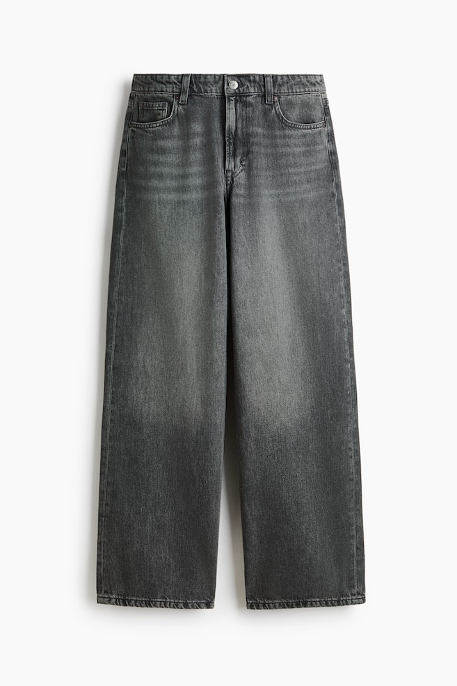 Baggy Regular Waist Jeans - Denim gray/Denim blue/Light denim blue - 1